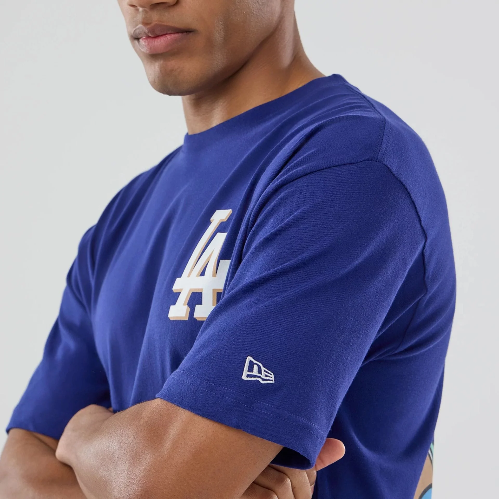 LA Dodgers MLB Graphic Dark Blue T-Shirt - Image 6
