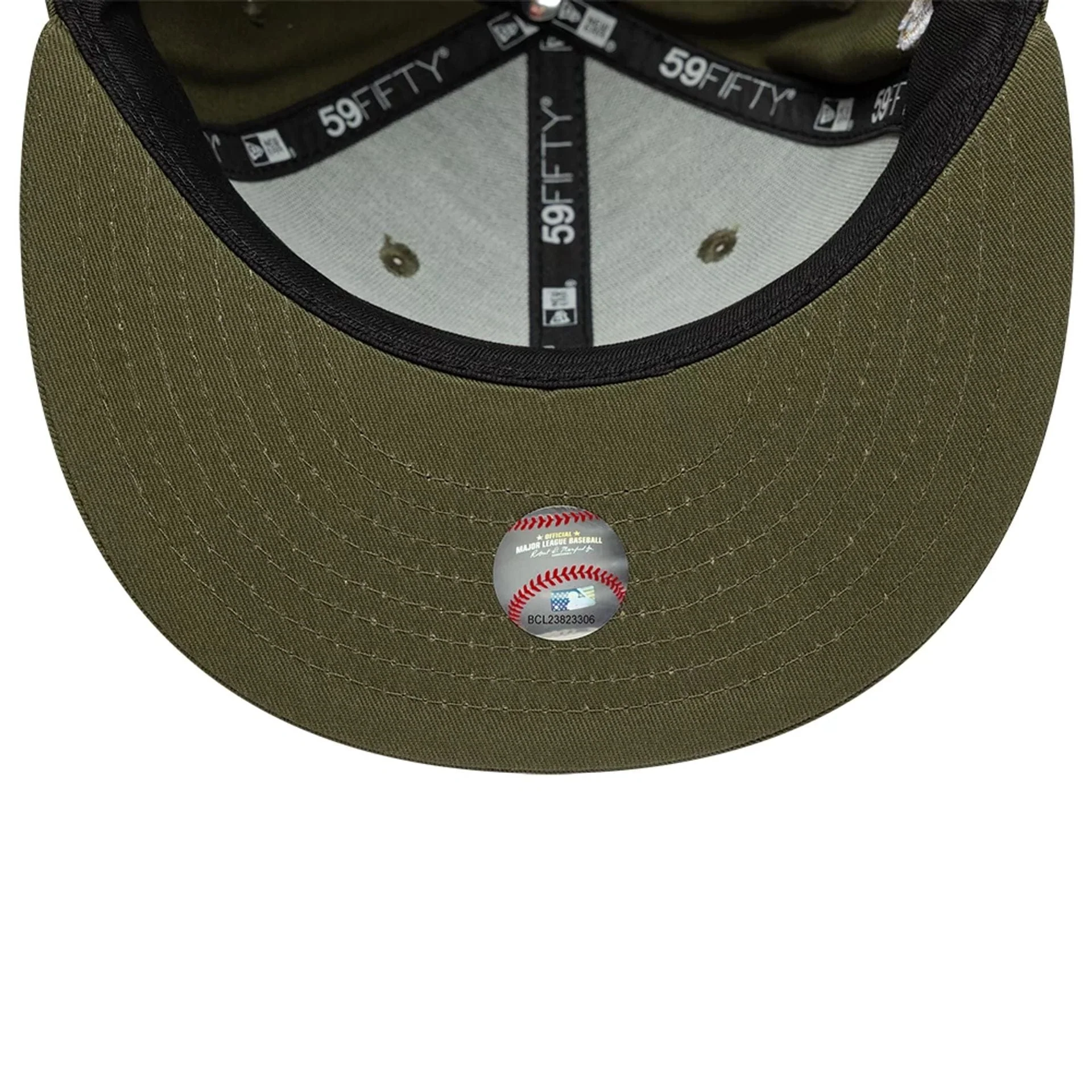 LA Dodgers MLB Green 59FIFTY Fitted Cap - Image 7
