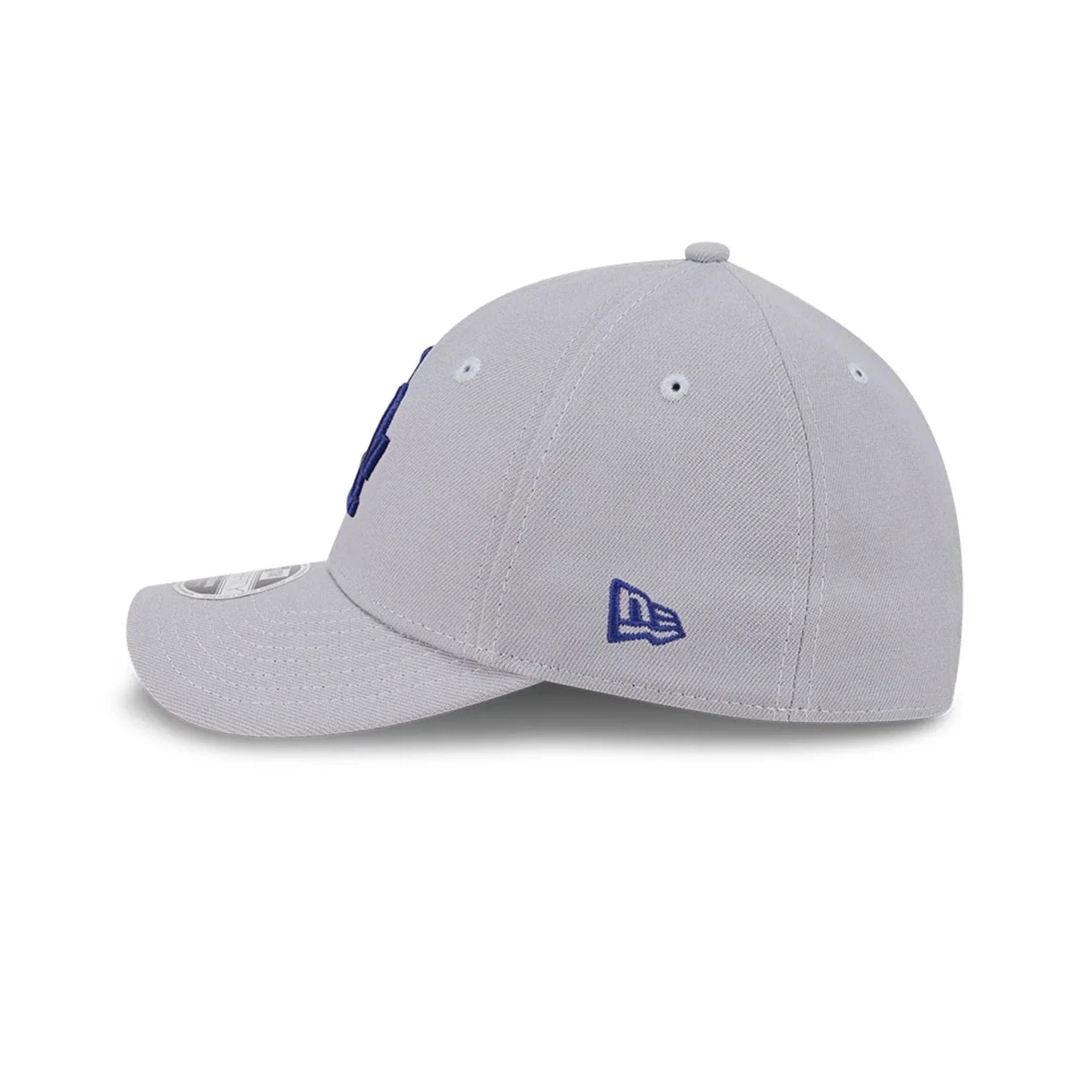 LA Dodgers MLB Grey 39THIRTY M-Crown Stretch Fit Cap - Image 5