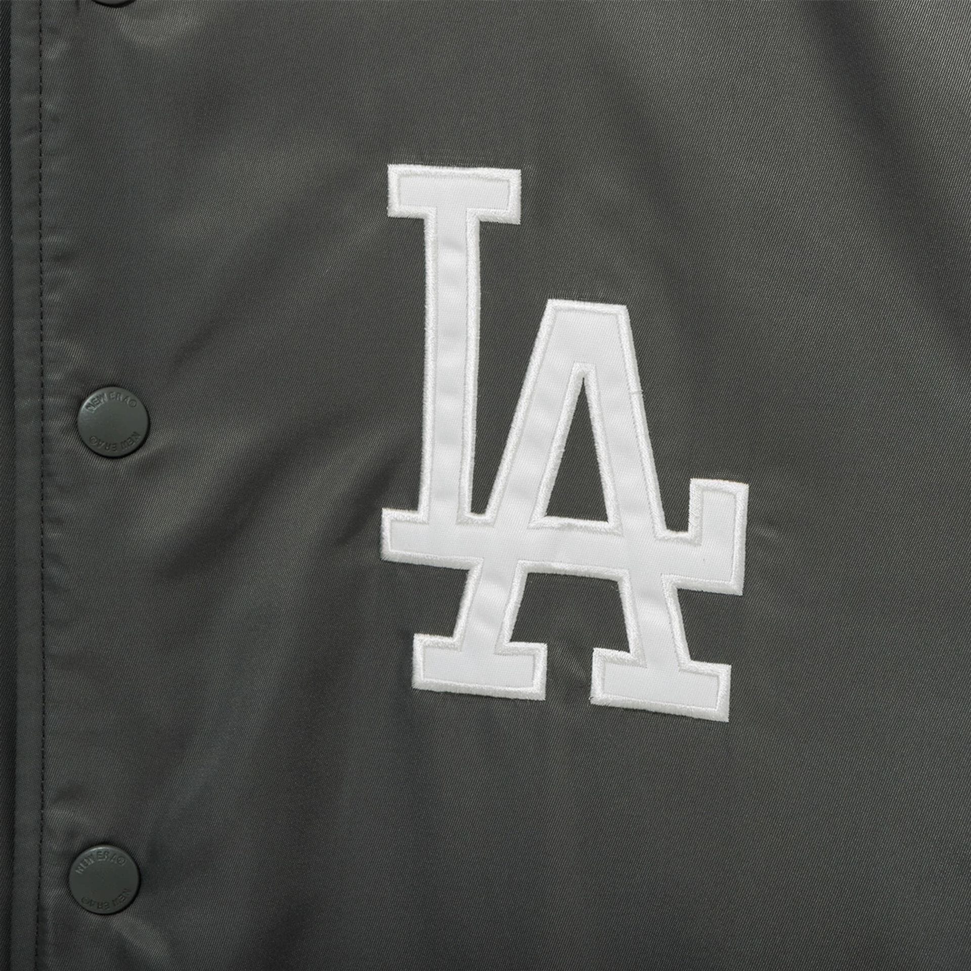 LA Dodgers MLB Grey Stadium Jacket - Image 11