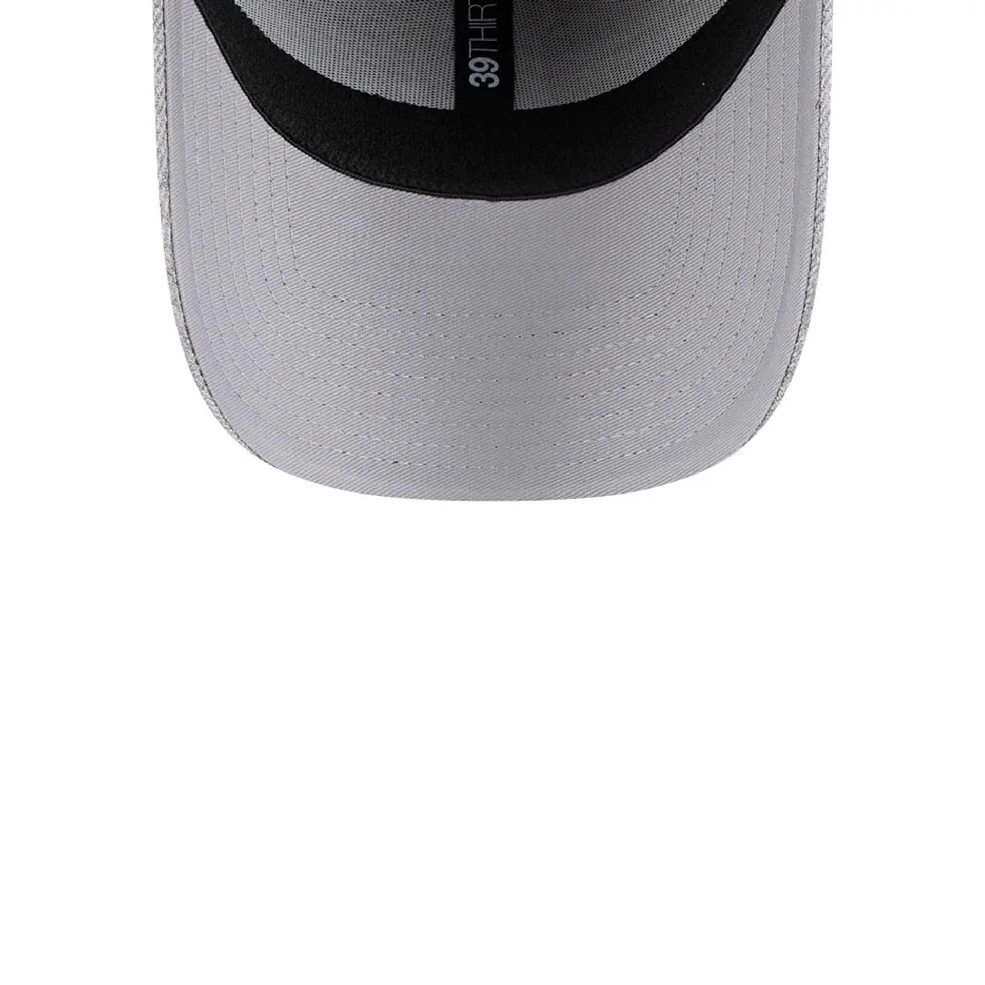 LA Dodgers MLB Heather Grey 39THIRTY Stretch Fit Cap - Image 6