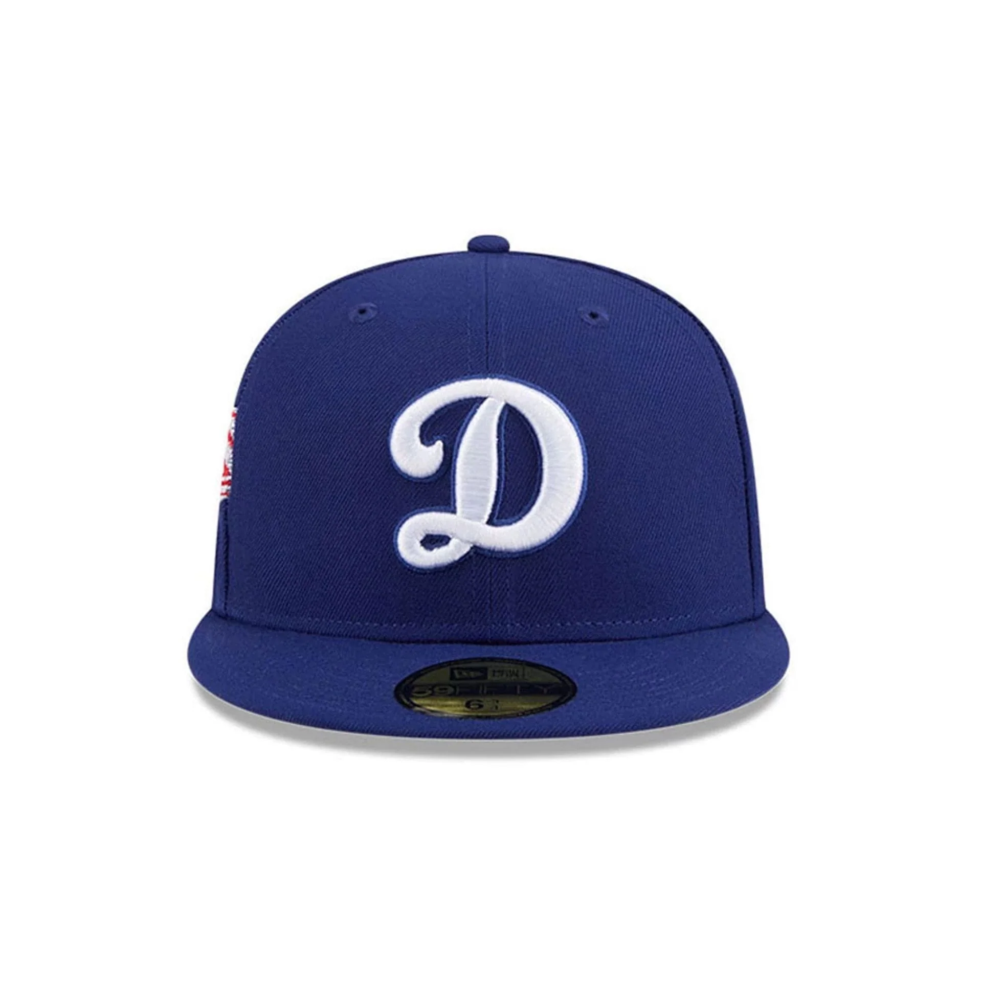 LA Dodgers MLB Hidden Hit Dark Blue 59FIFTY Fitted Cap - Image 3