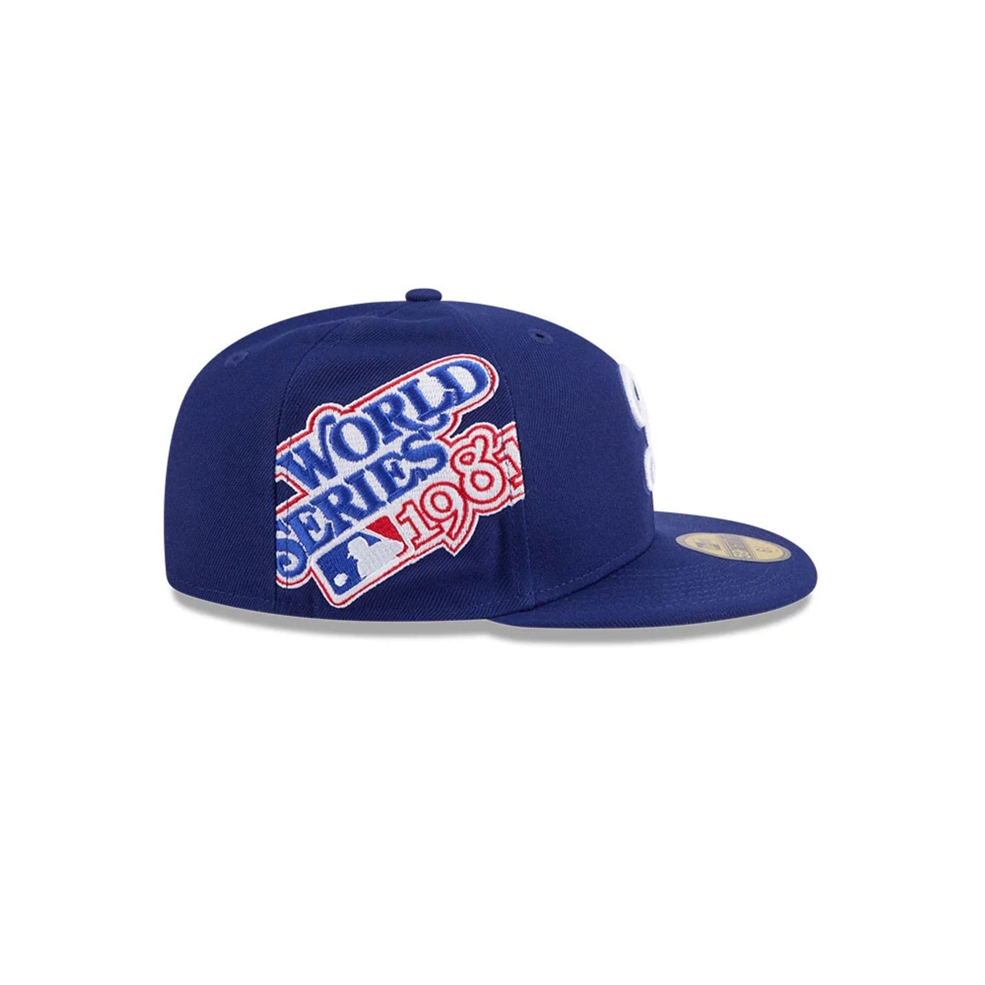 LA Dodgers MLB Hidden Hit Dark Blue 59FIFTY Fitted Cap - Image 5
