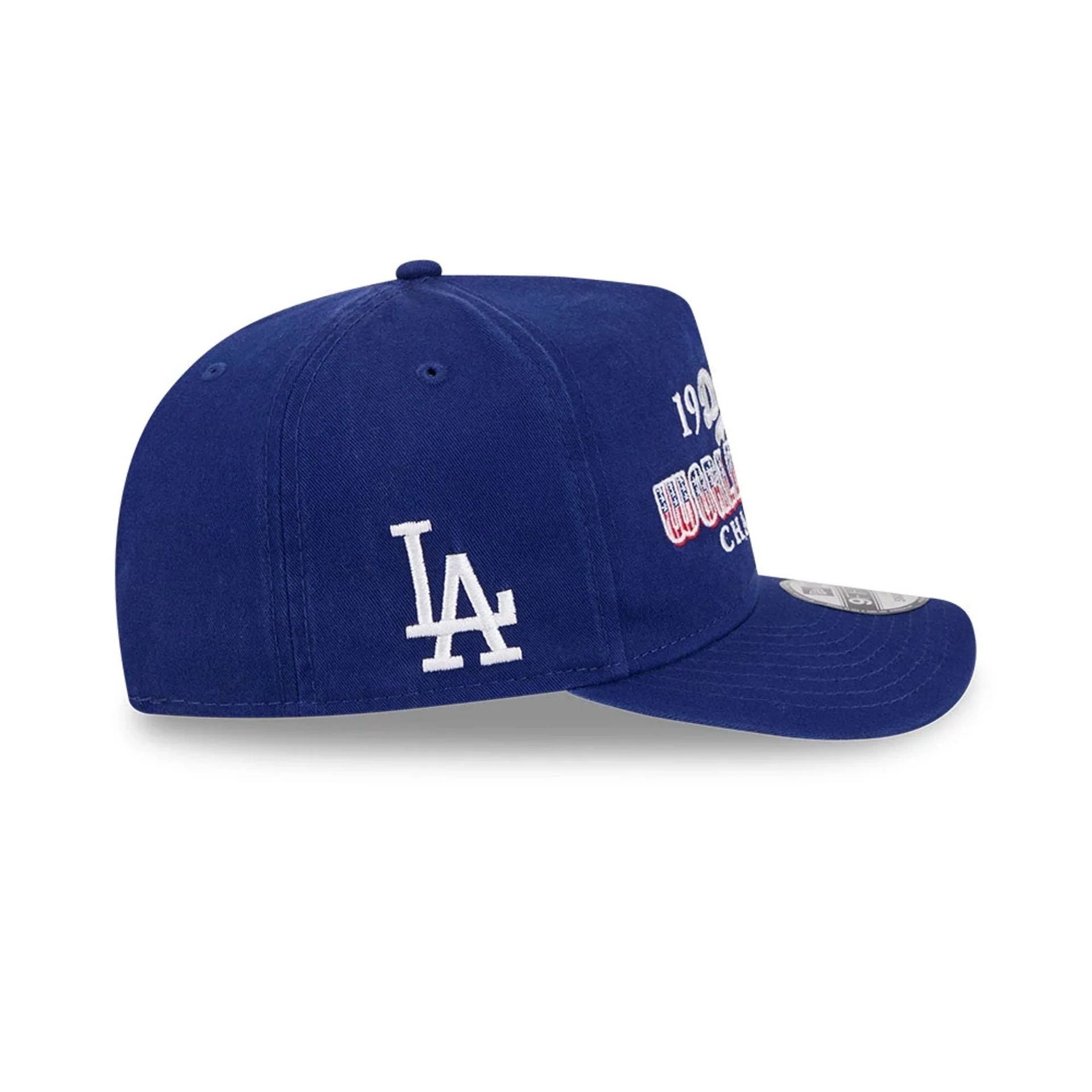 LA Dodgers MLB Historic Navy 9FIFTY A-Frame Snapback Adjustable Cap - Image 5