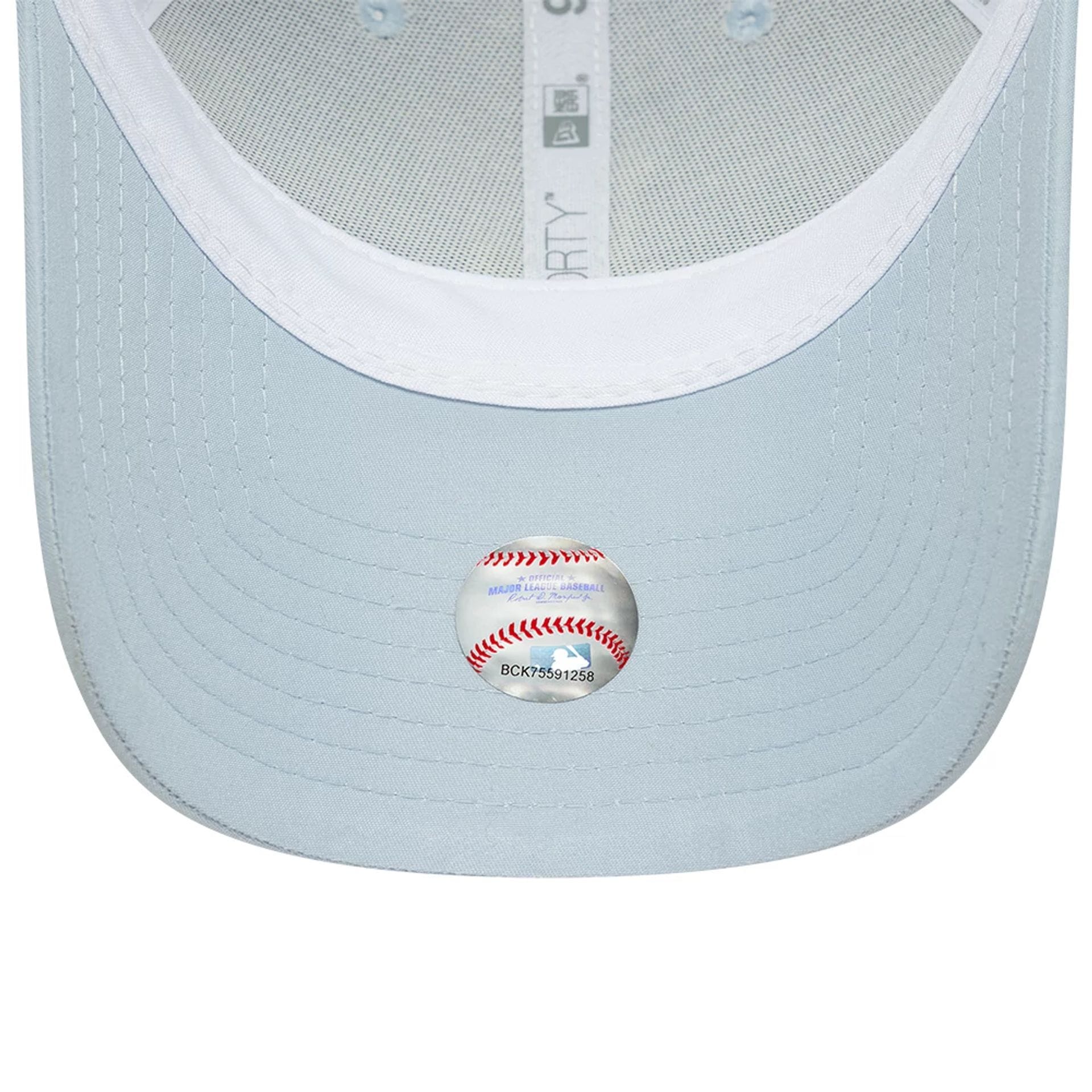 LA Dodgers MLB Homefield Pastel Blue 9FORTY Trucker Adjustable Cap - Image 5