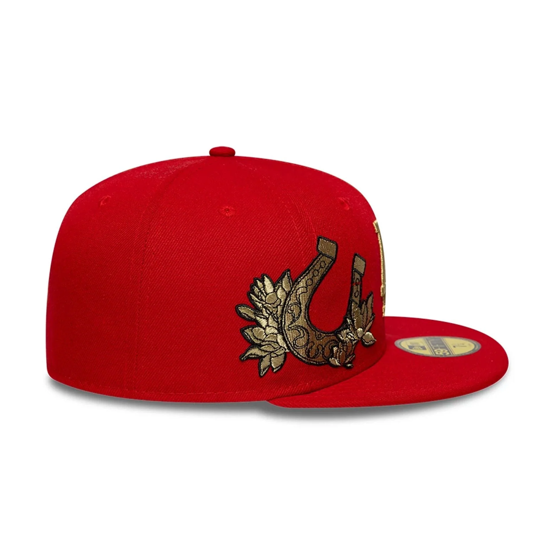 LA Dodgers MLB Horseshoe Red 59FIFTY Fitted Cap - Image 5