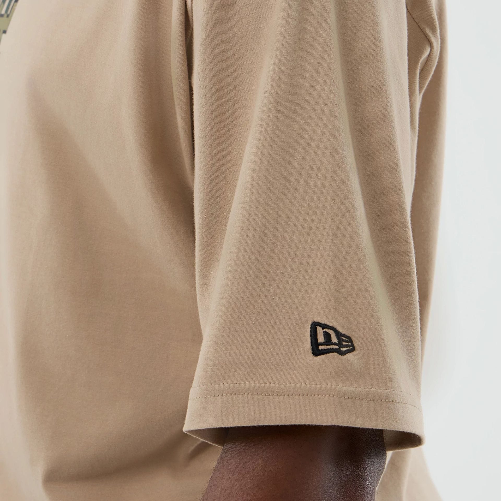 LA Dodgers MLB Infill Light Beige Oversized T-Shirt - Image 8
