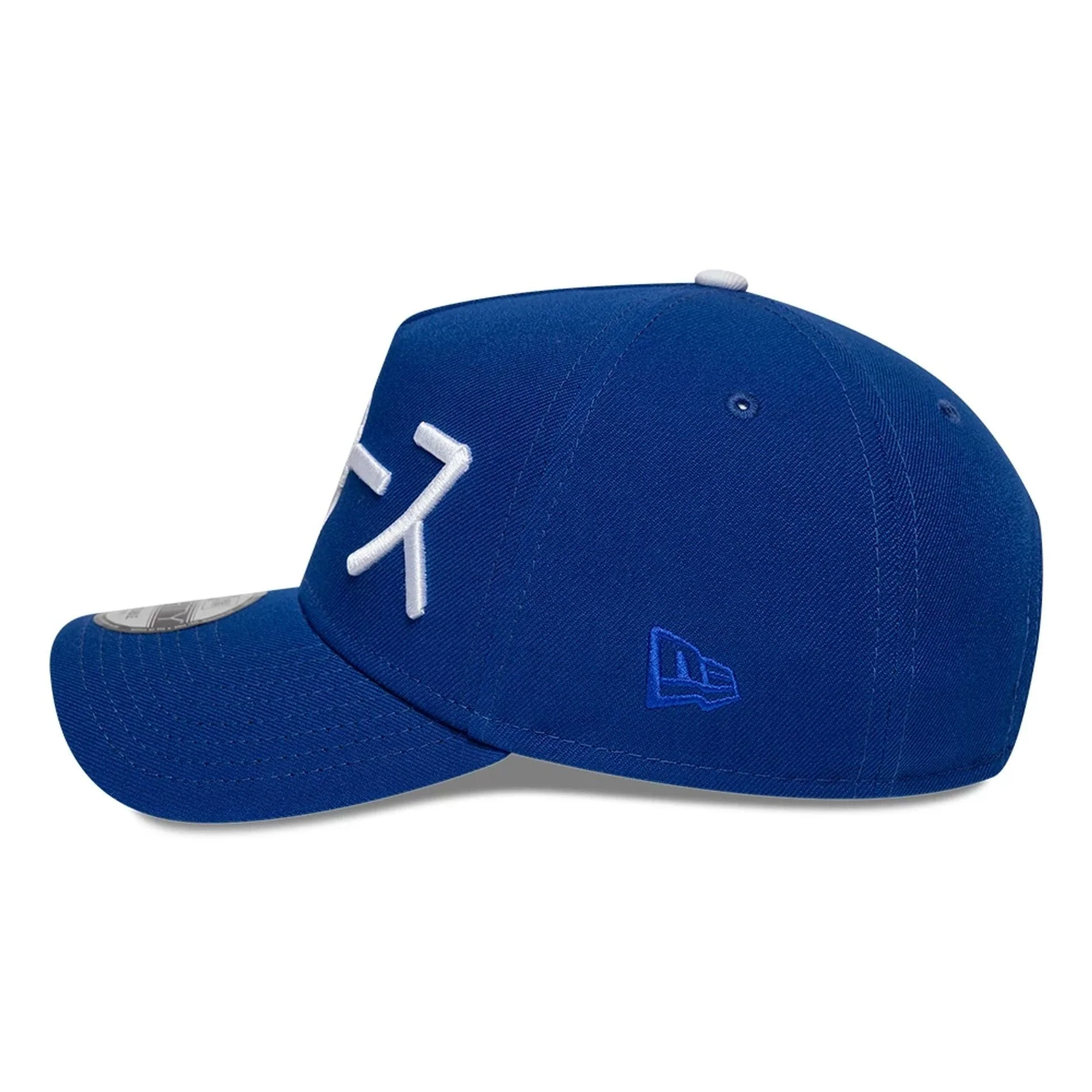 LA Dodgers MLB Kanji Japan Flag Blue 9FORTY A-Frame Cap - Image 6
