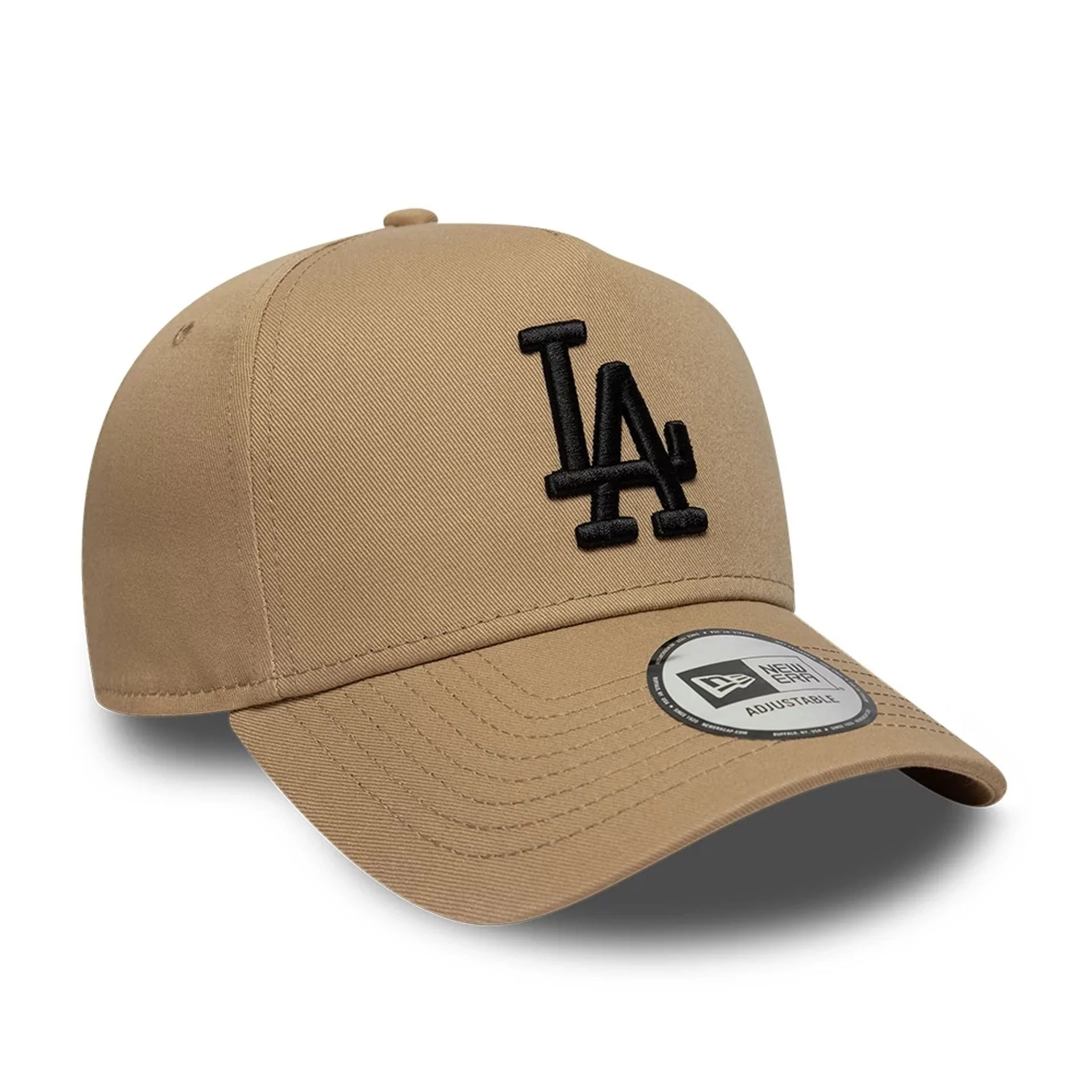 LA Dodgers MLB League Essential Light Beige 9FORTY E-Frame Adjustable Cap - Image 3
