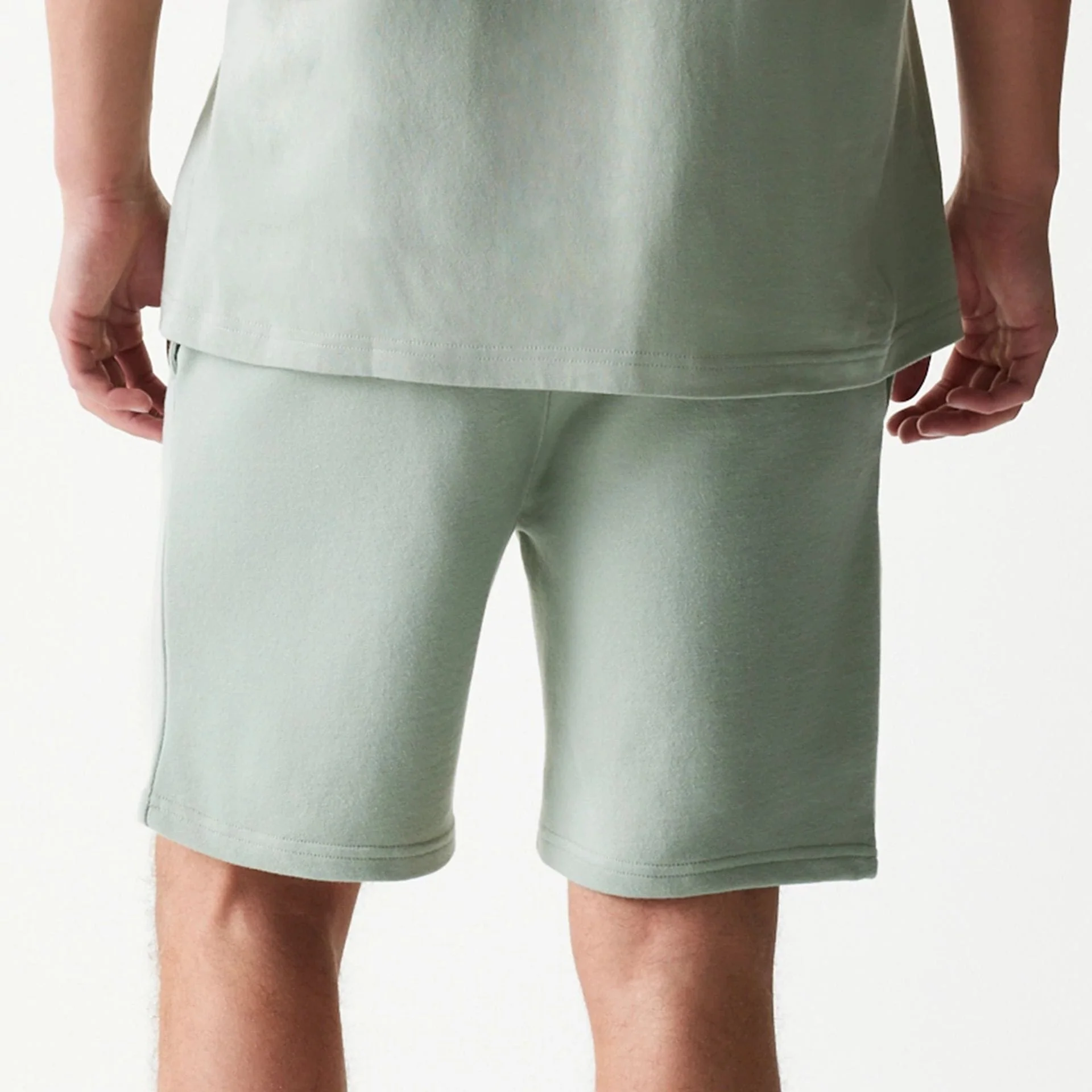 LA Dodgers MLB League Essential Midi Pastel Green Shorts - Image 7
