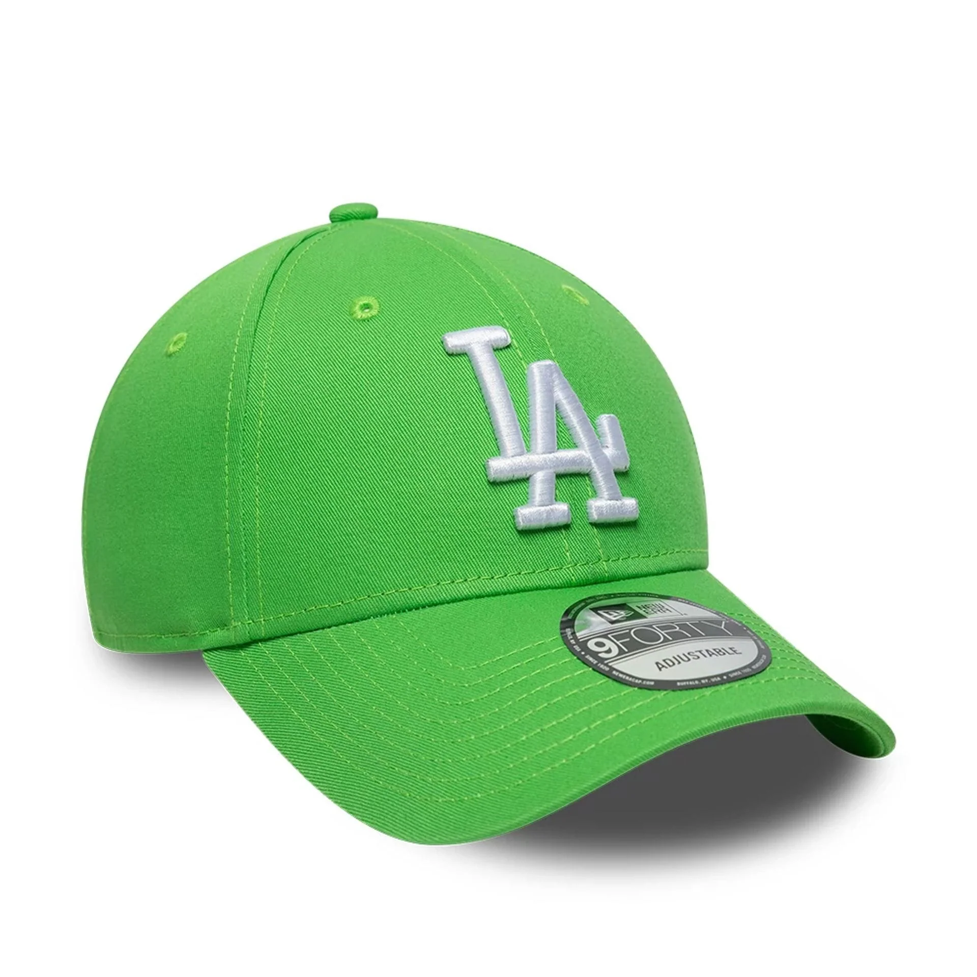 LA Dodgers MLB League Essential Open Green 9FORTY Adjustable Cap - Image 3