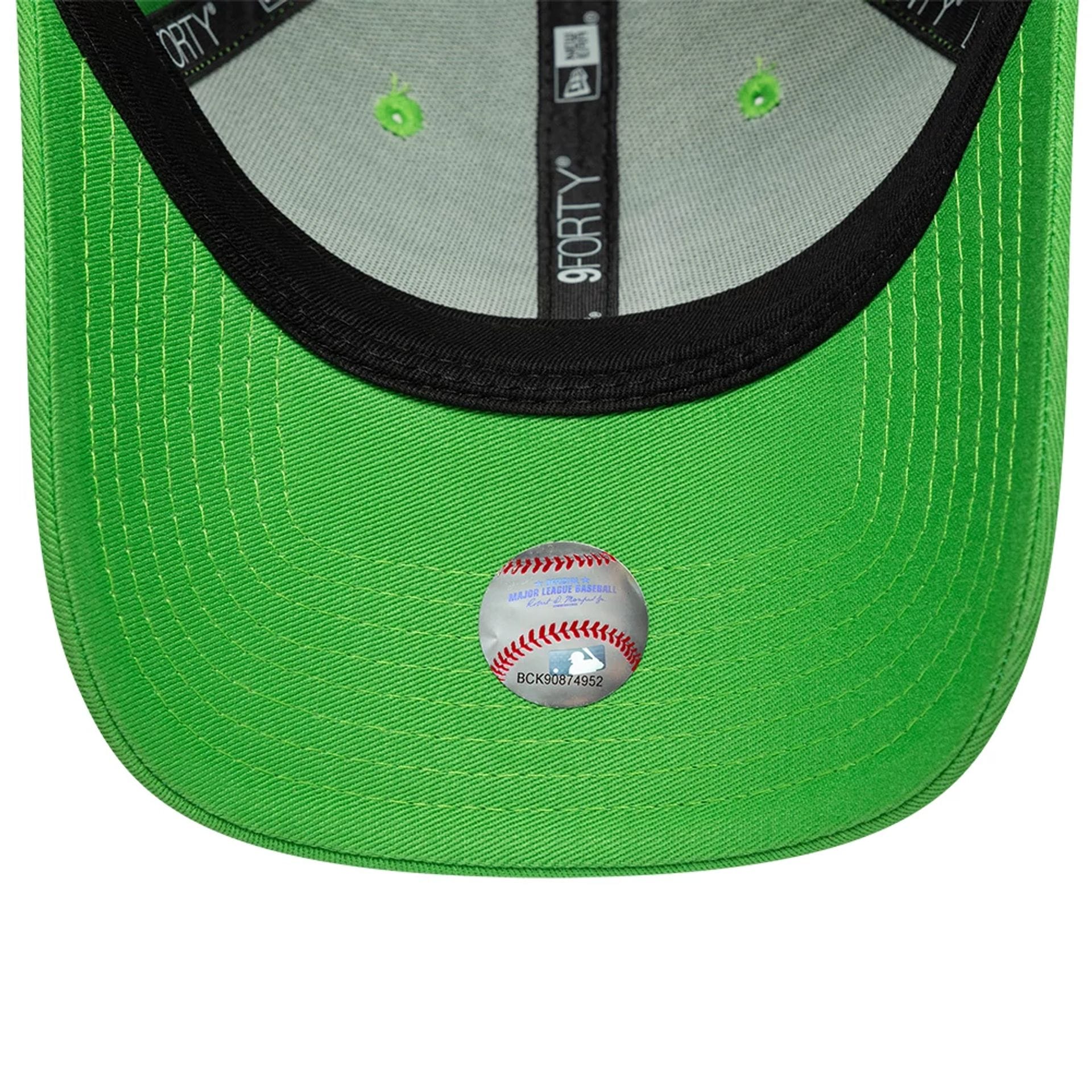 LA Dodgers MLB League Essential Open Green 9FORTY Adjustable Cap - Image 5