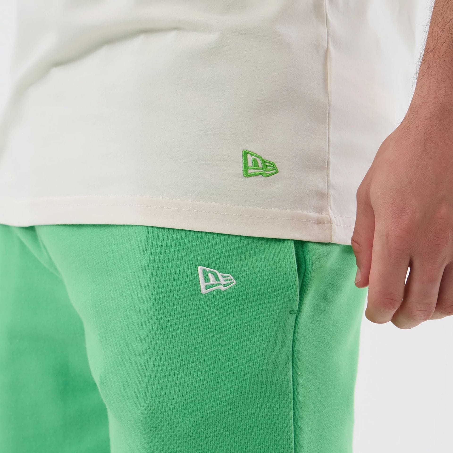 LA Dodgers MLB League Essential Open Green Shorts - Image 5