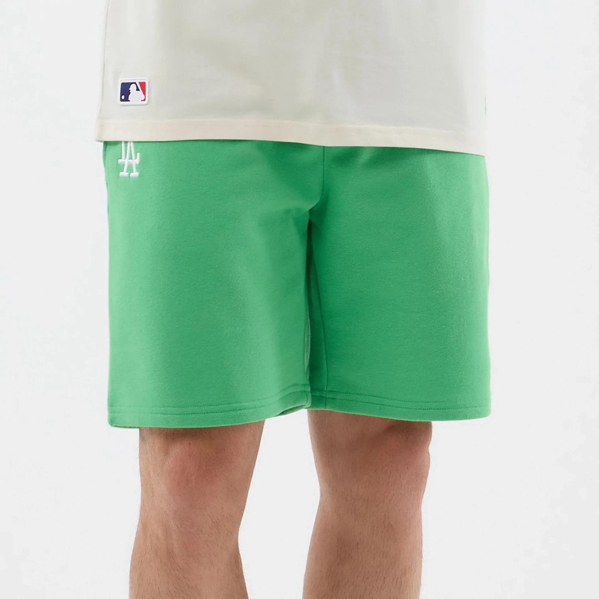 LA Dodgers MLB League Essential Open Green Shorts - Image 6