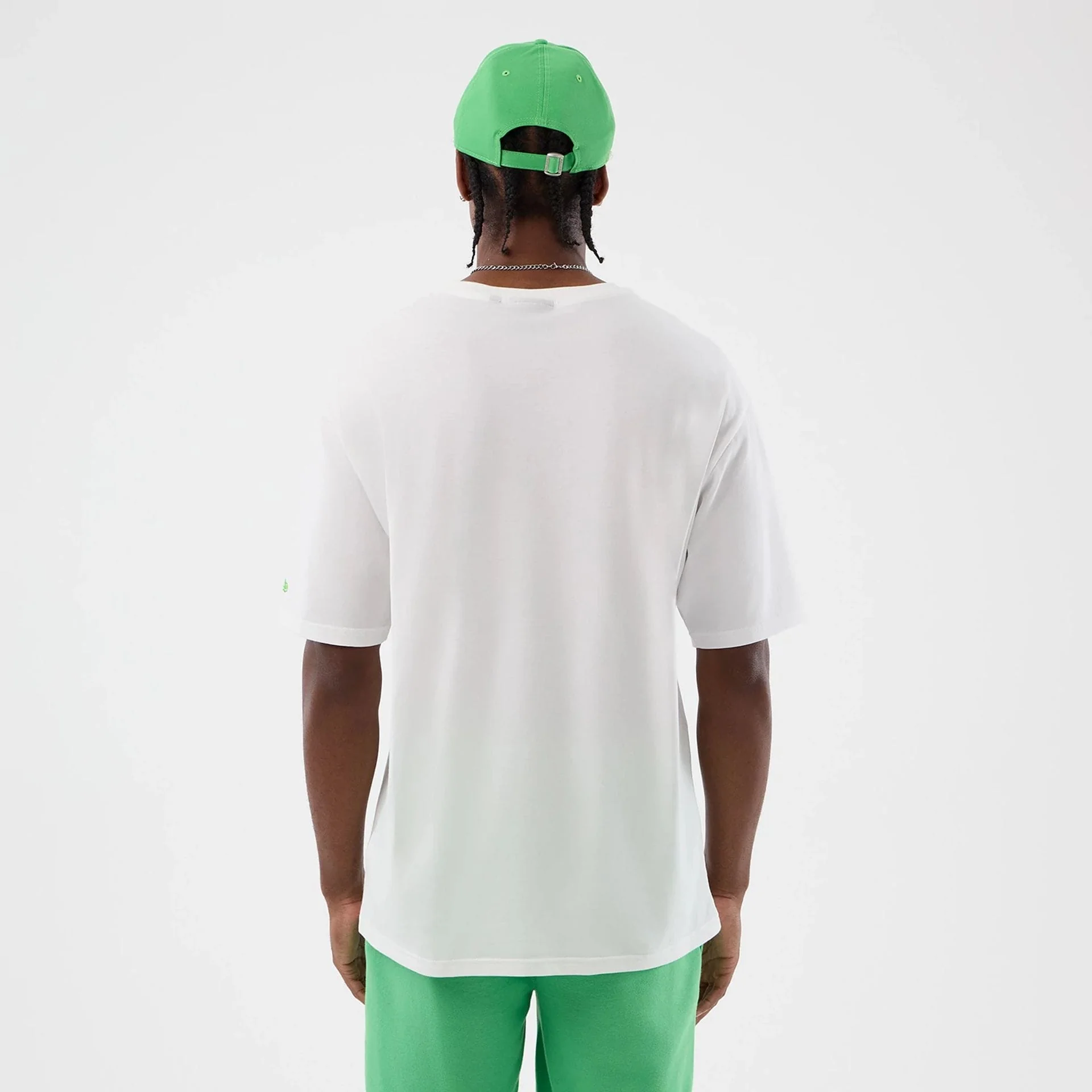 LA Dodgers MLB League Essential White Oversized T-Shirt - Image 2