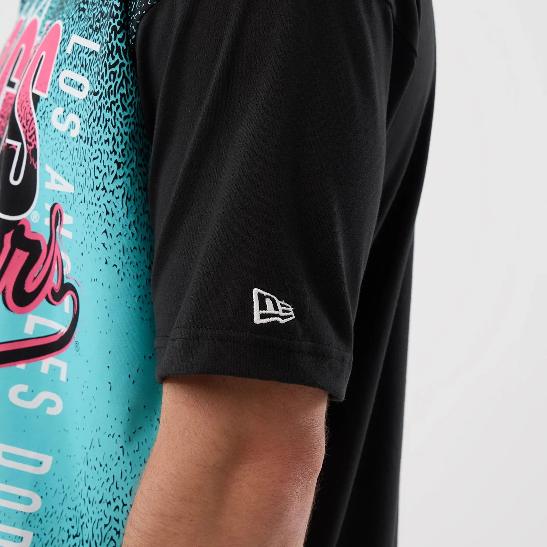 LA Dodgers MLB Life Graphic Black T-Shirt - Image 4