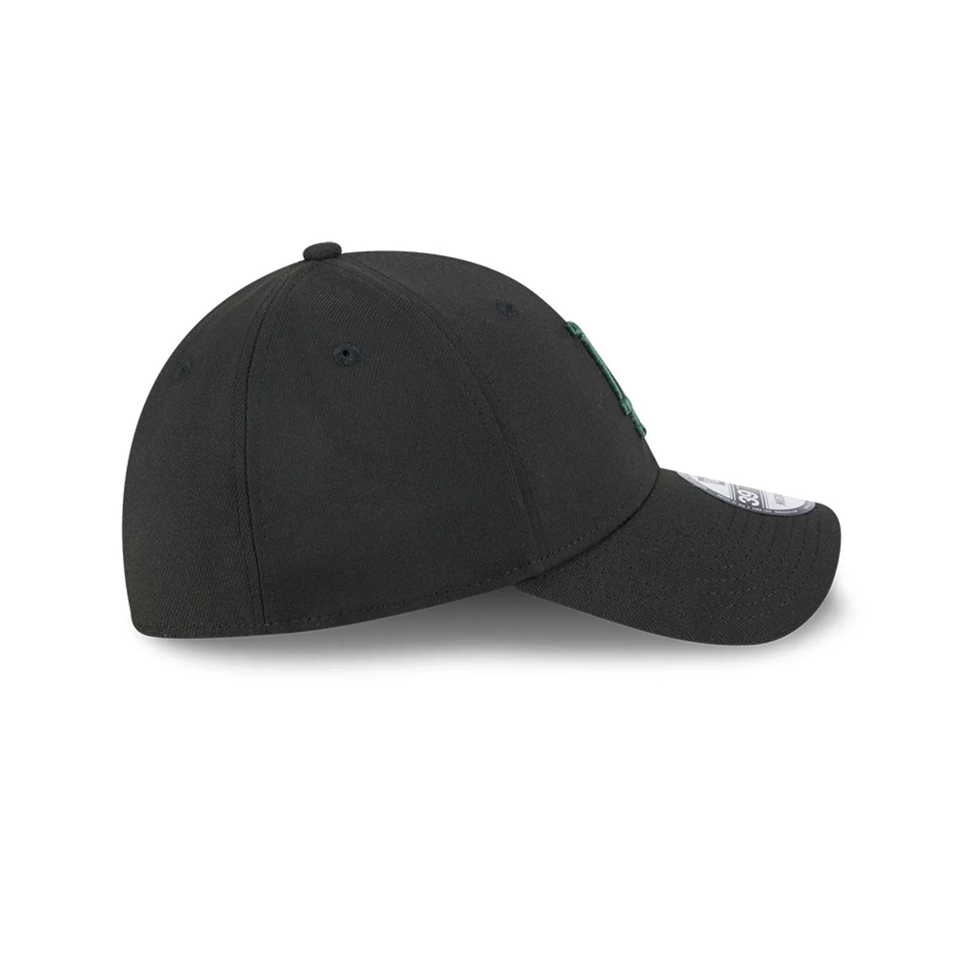 LA Dodgers MLB Lifestyle Black 39THIRTY Stretch Fit Cap - Image 6