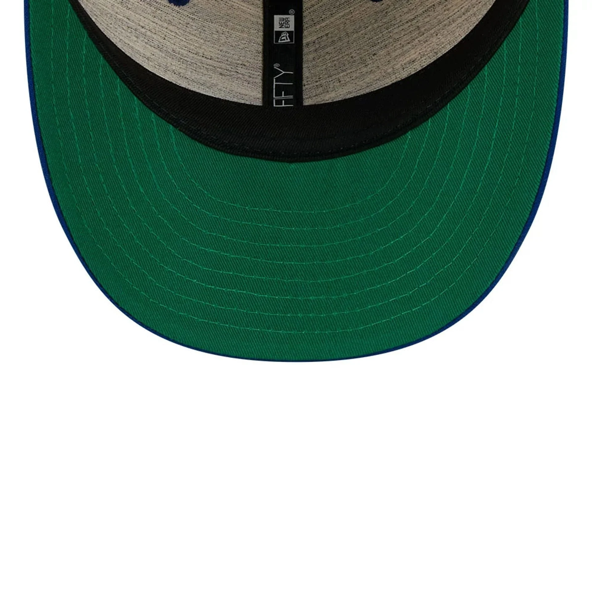 LA Dodgers MLB Linen Black Retro Crown 59FIFTY Fitted Cap - Image 2
