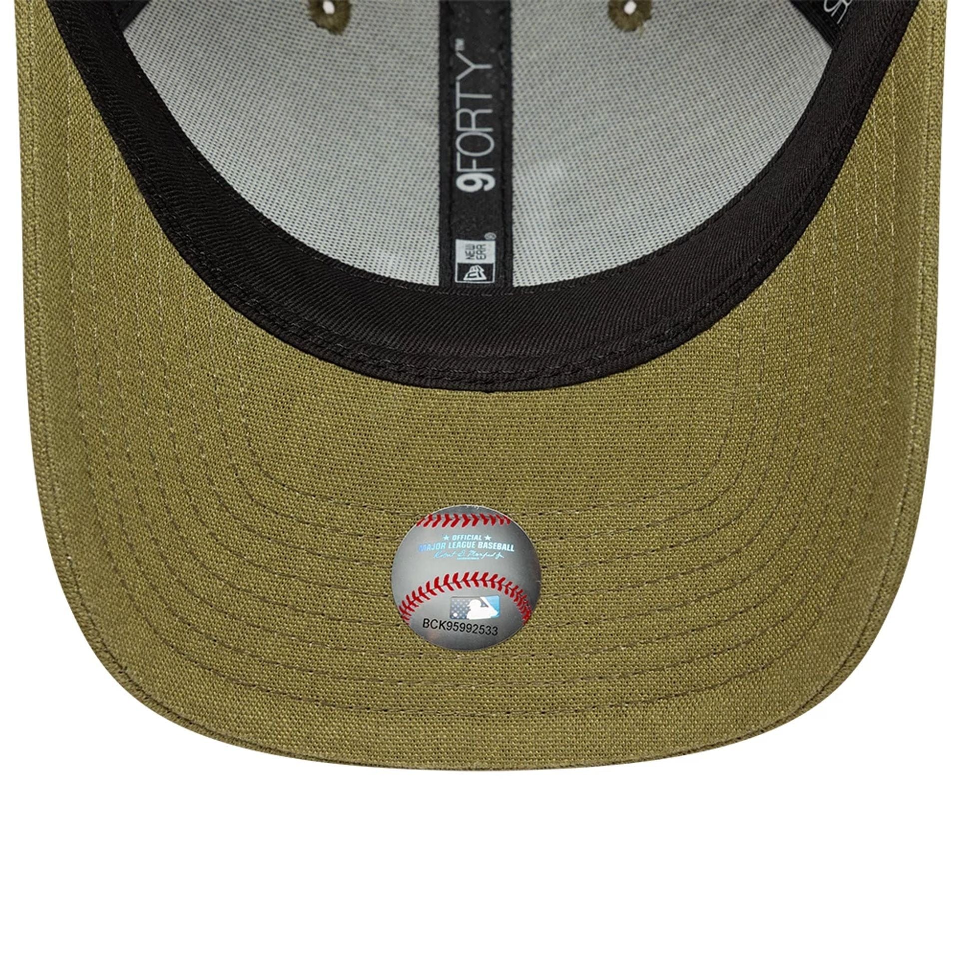 LA Dodgers MLB Linen Dark Green 9FORTY M-Crown Adjustable Cap - Image 5