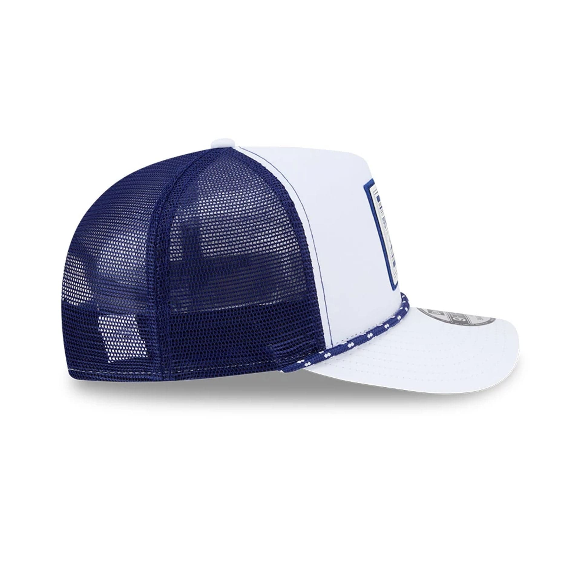LA Dodgers MLB Lines Dark Blue 9FIFTY A-Frame Snapback Adjustable Cap - Image 6