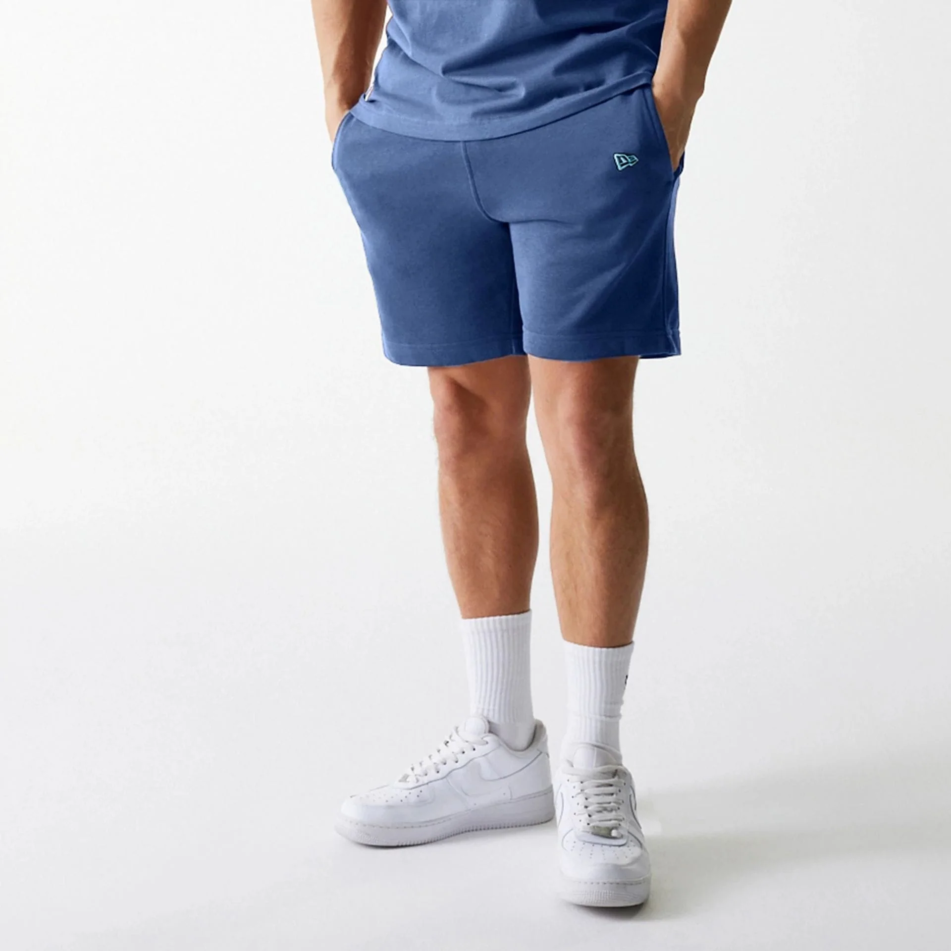 LA Dodgers MLB Midi League Essential Dark Blue Shorts - Image 4
