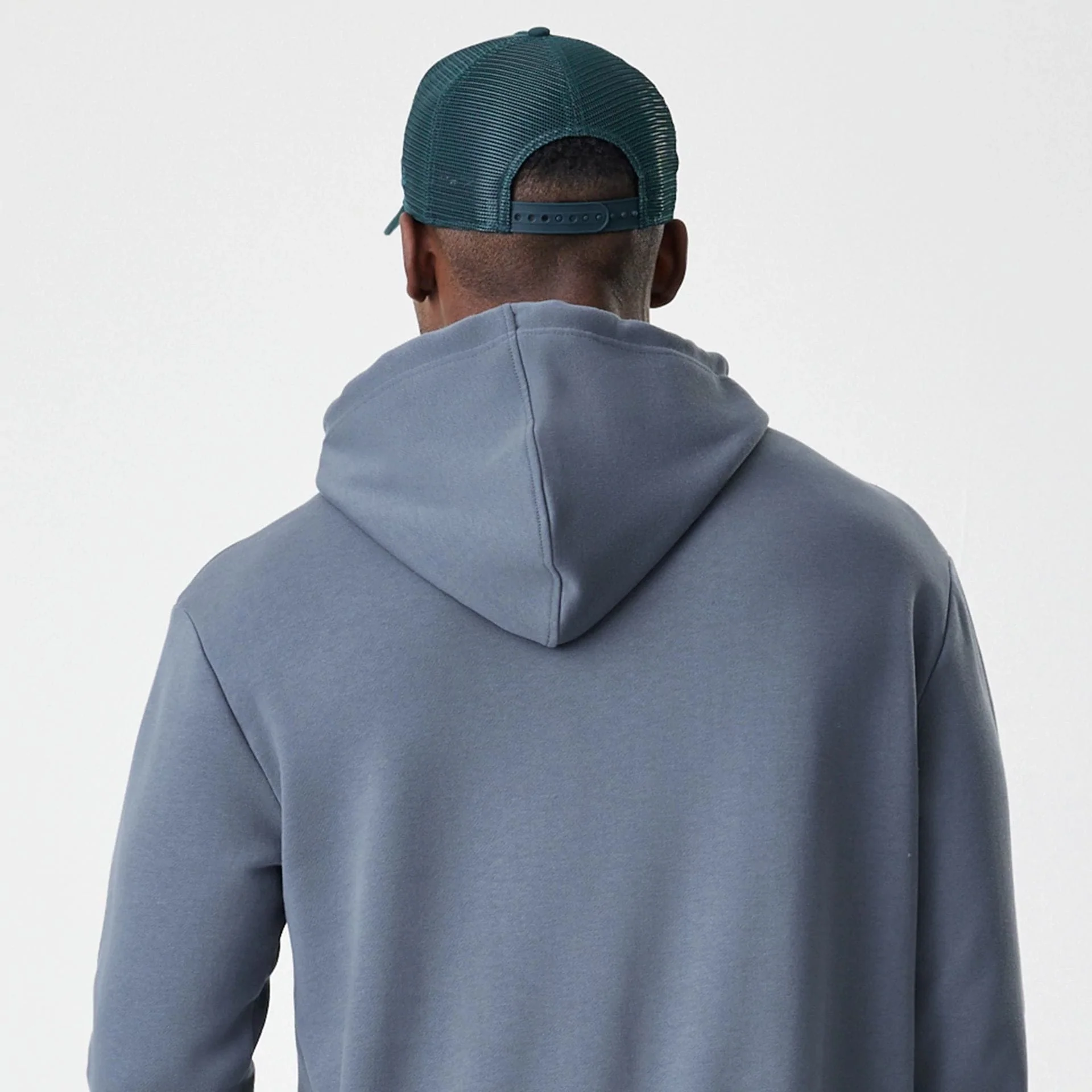LA Dodgers MLB Midi League Essential Dark Grey Oversized Pullover Hoodie - Image 5