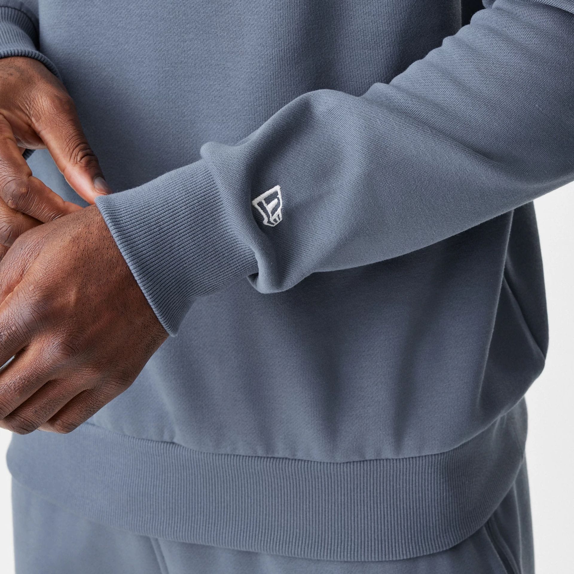 LA Dodgers MLB Midi League Essential Dark Grey Oversized Pullover Hoodie - Image 6
