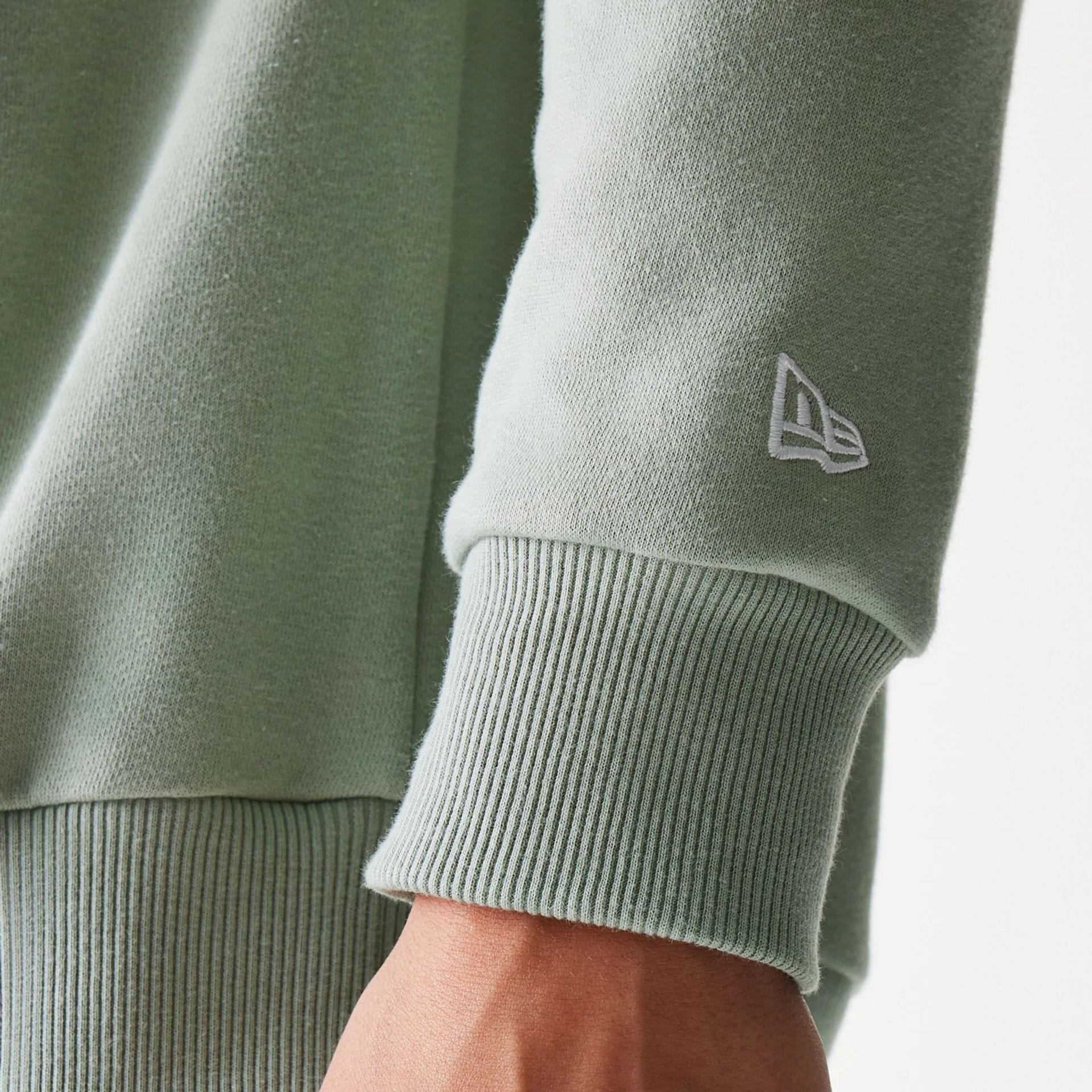 LA Dodgers MLB Midi Pastel Green Oversized Crew Neck Sweater - Image 7