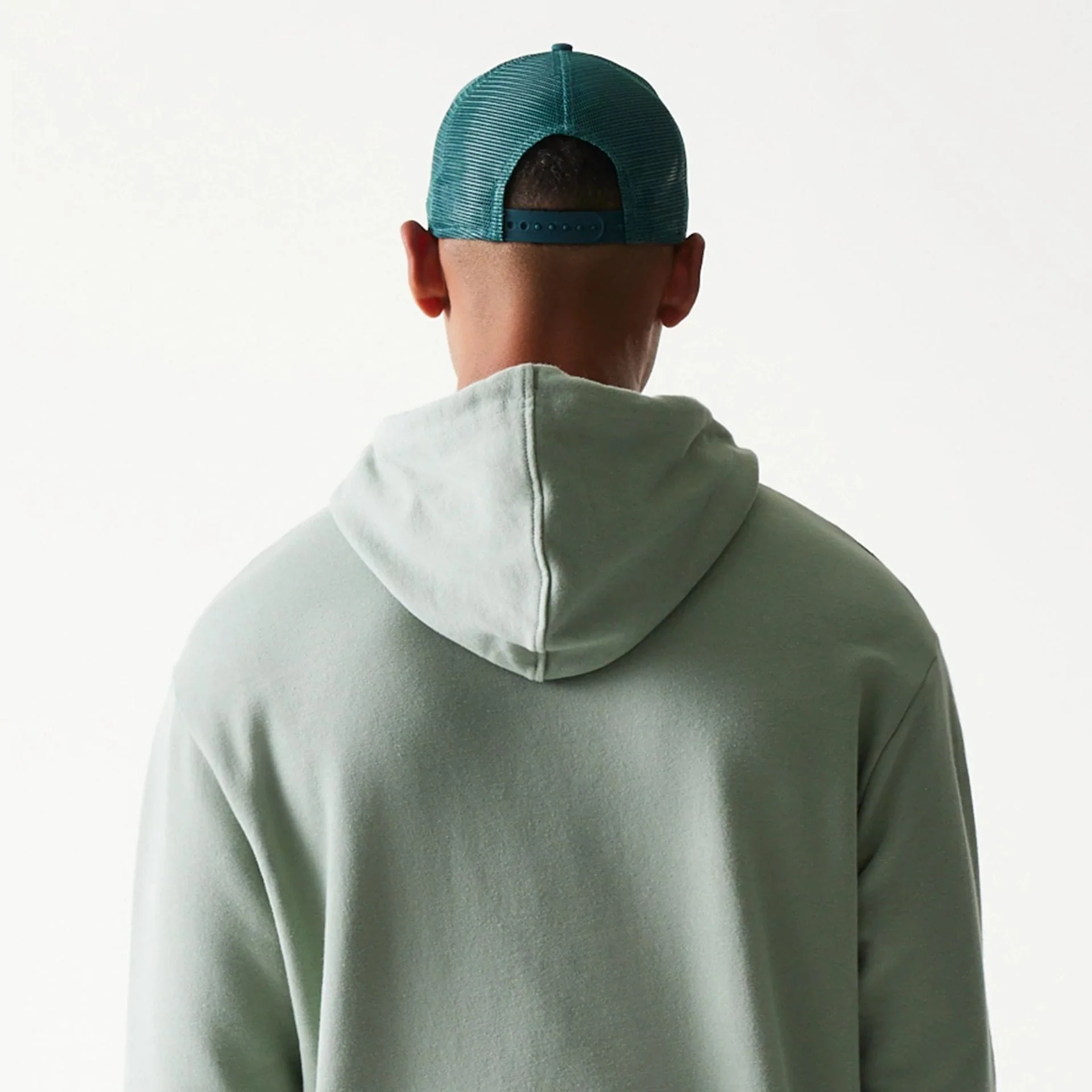 LA Dodgers MLB Midi Pastel Green Oversized Pullover Hoodie - Image 7