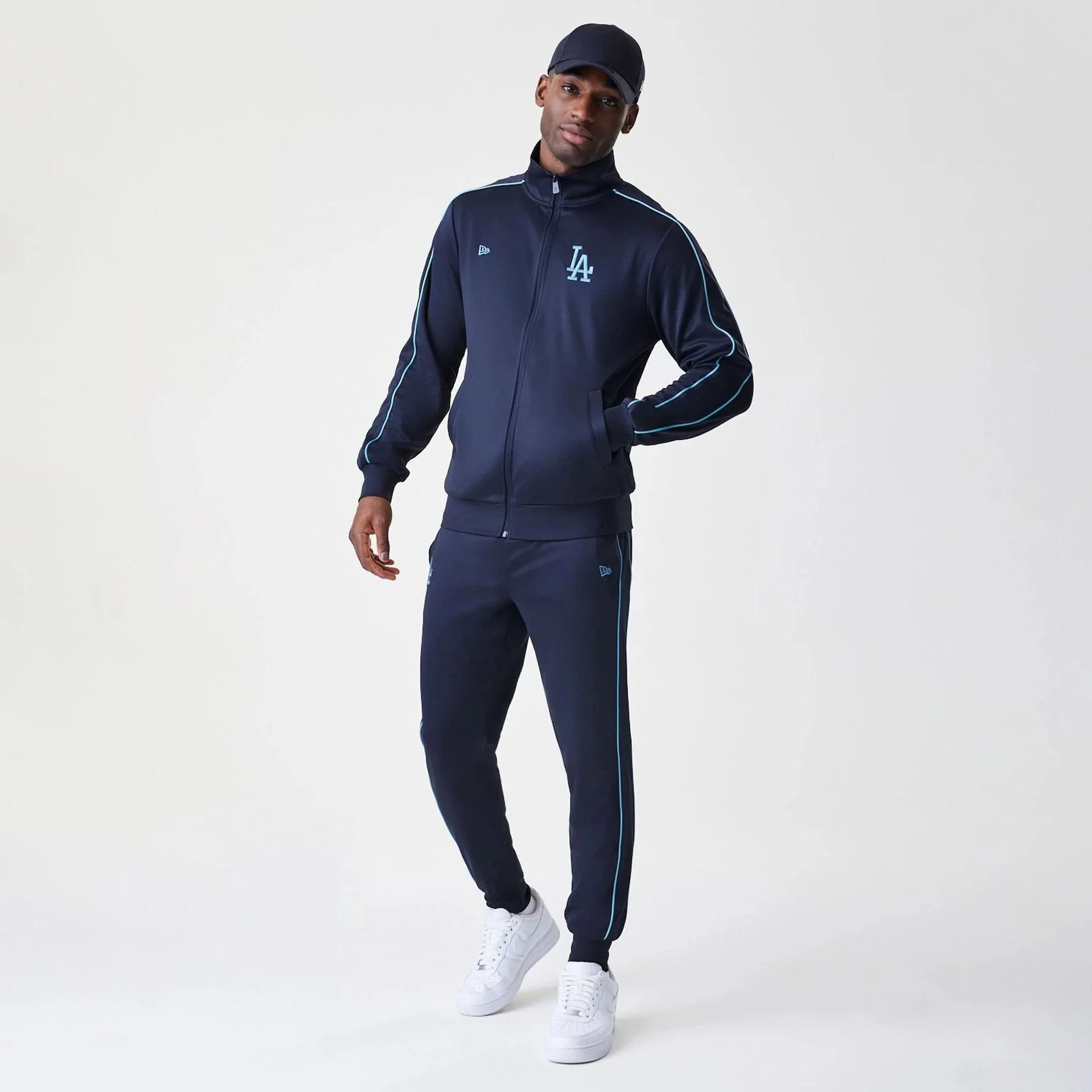 LA Dodgers MLB Navy Track Pants - Image 8