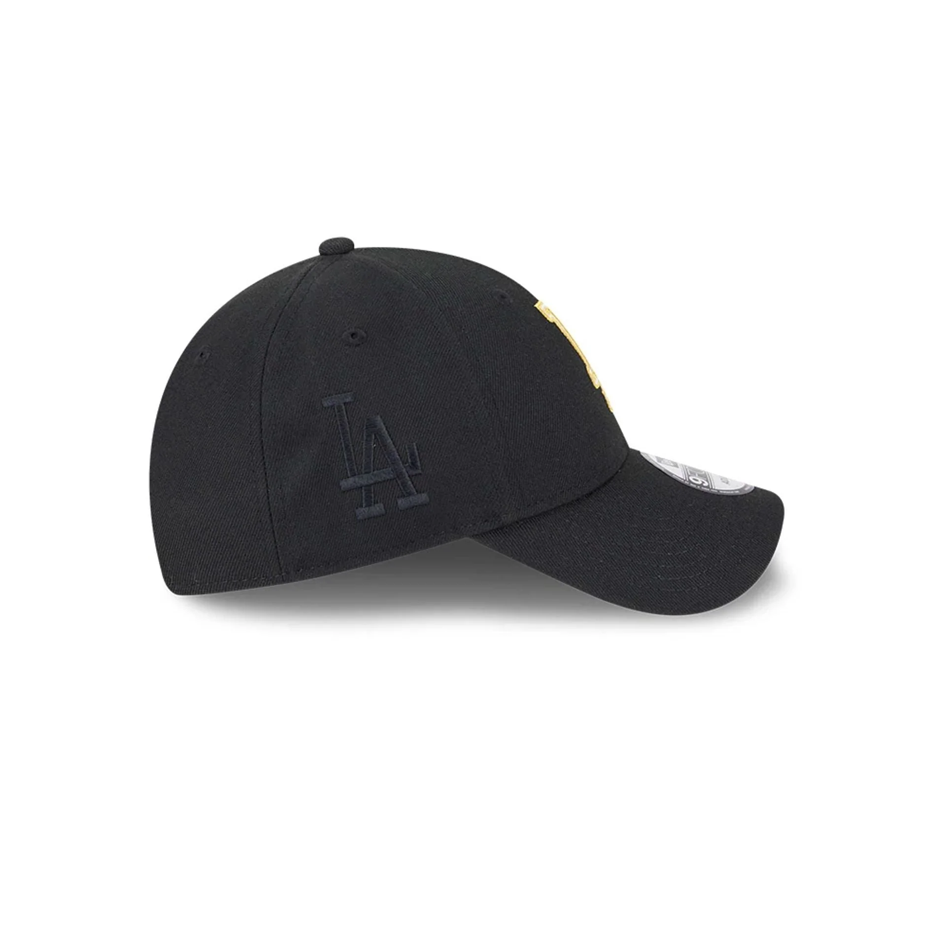 LA Dodgers MLB Neon Black 9FORTY Adjustable Cap - Image 6
