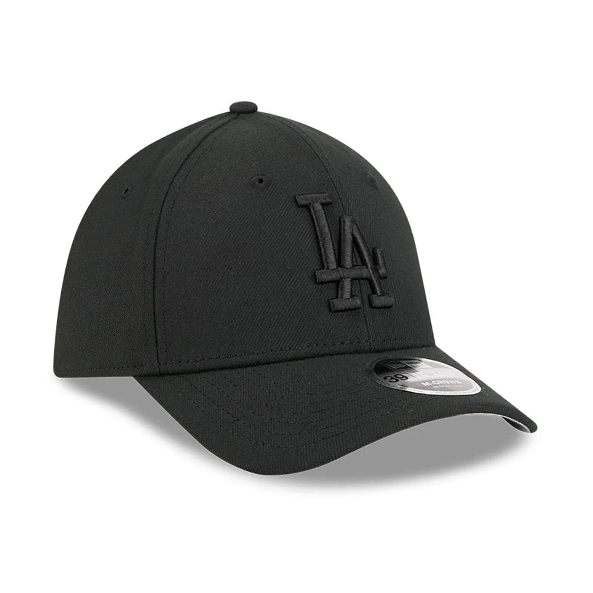 LA Dodgers MLB Outline Black 39THIRTY M-Crown Stretch Fit Cap - Image 4