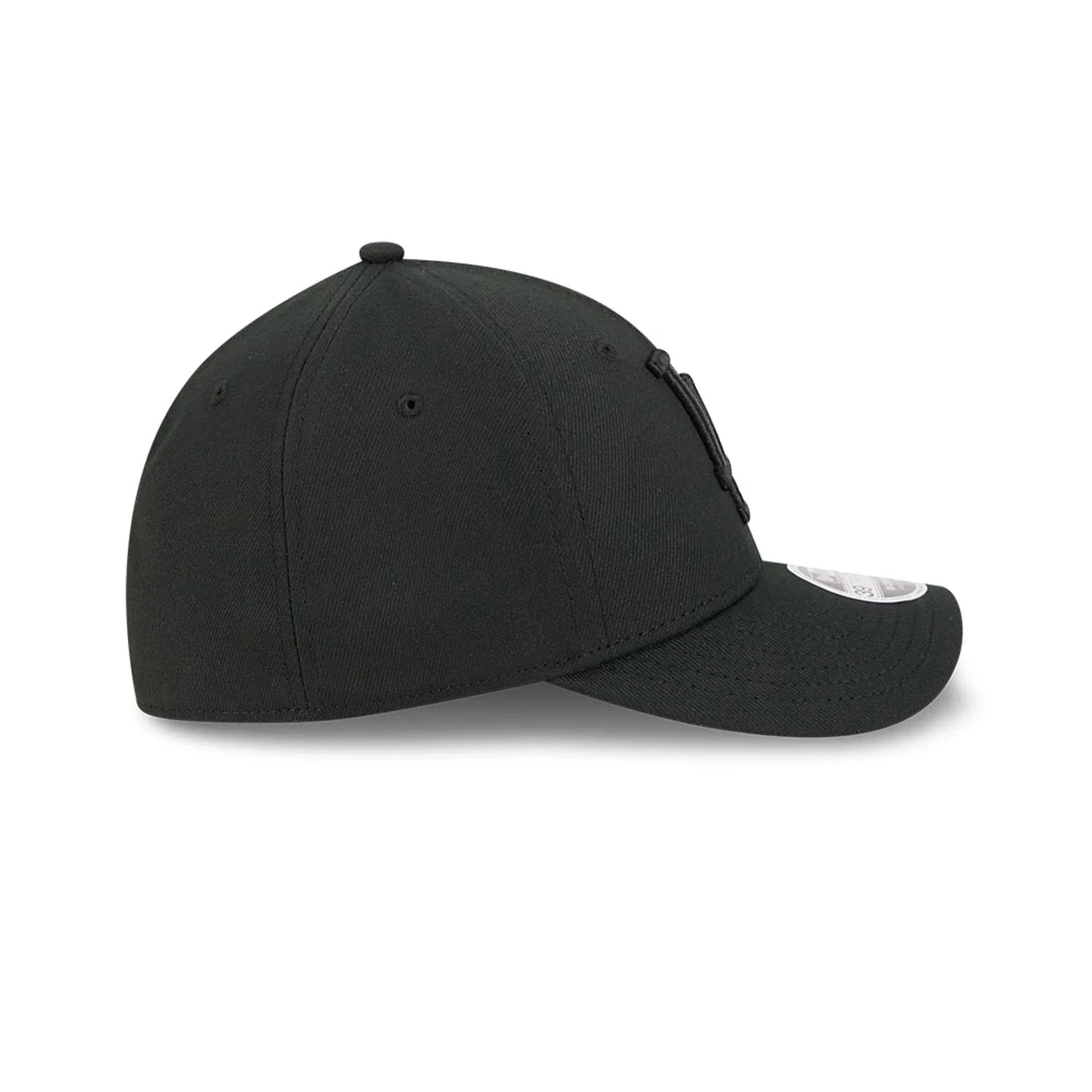 LA Dodgers MLB Outline Black 39THIRTY M-Crown Stretch Fit Cap - Image 5