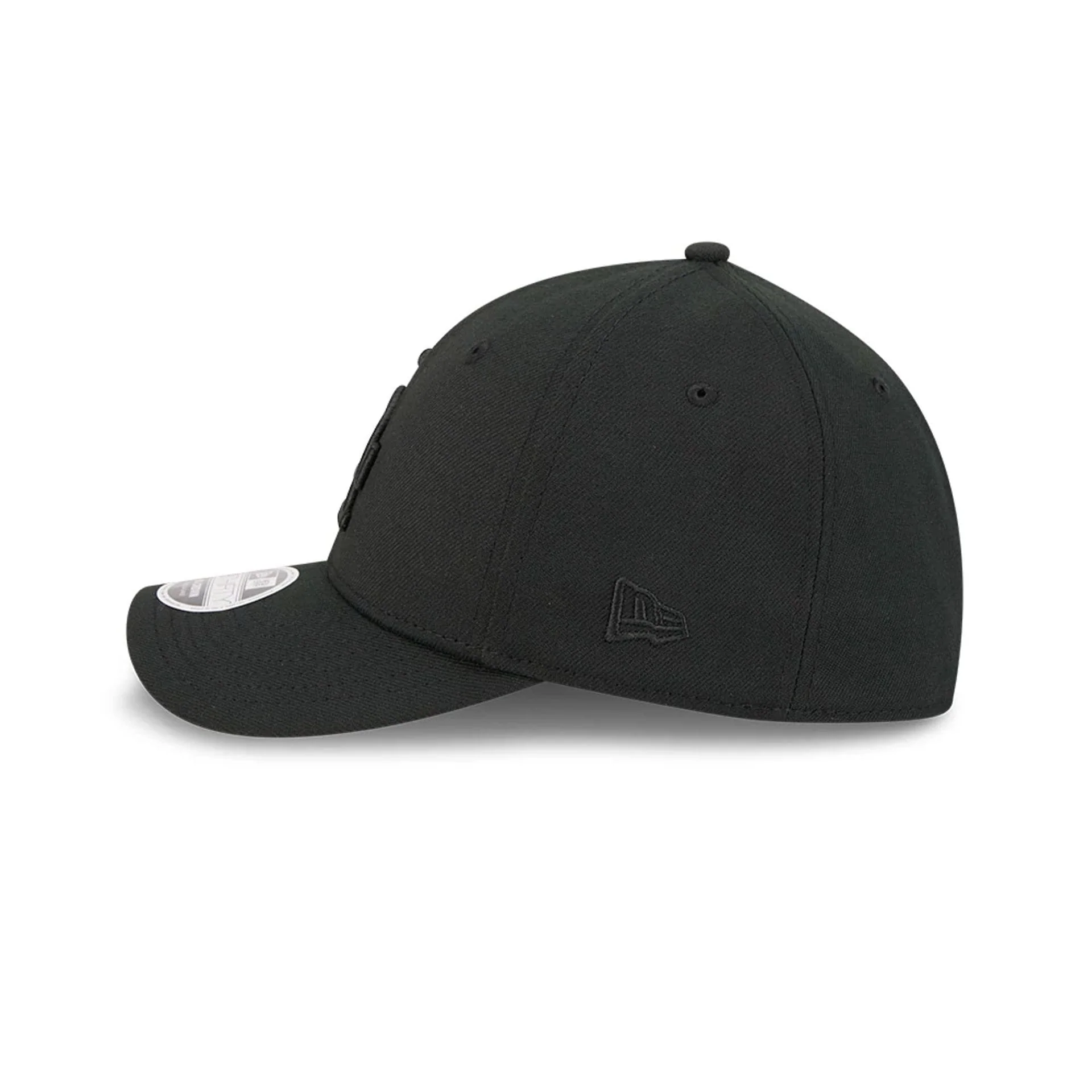 LA Dodgers MLB Outline Black 39THIRTY M-Crown Stretch Fit Cap - Image 6