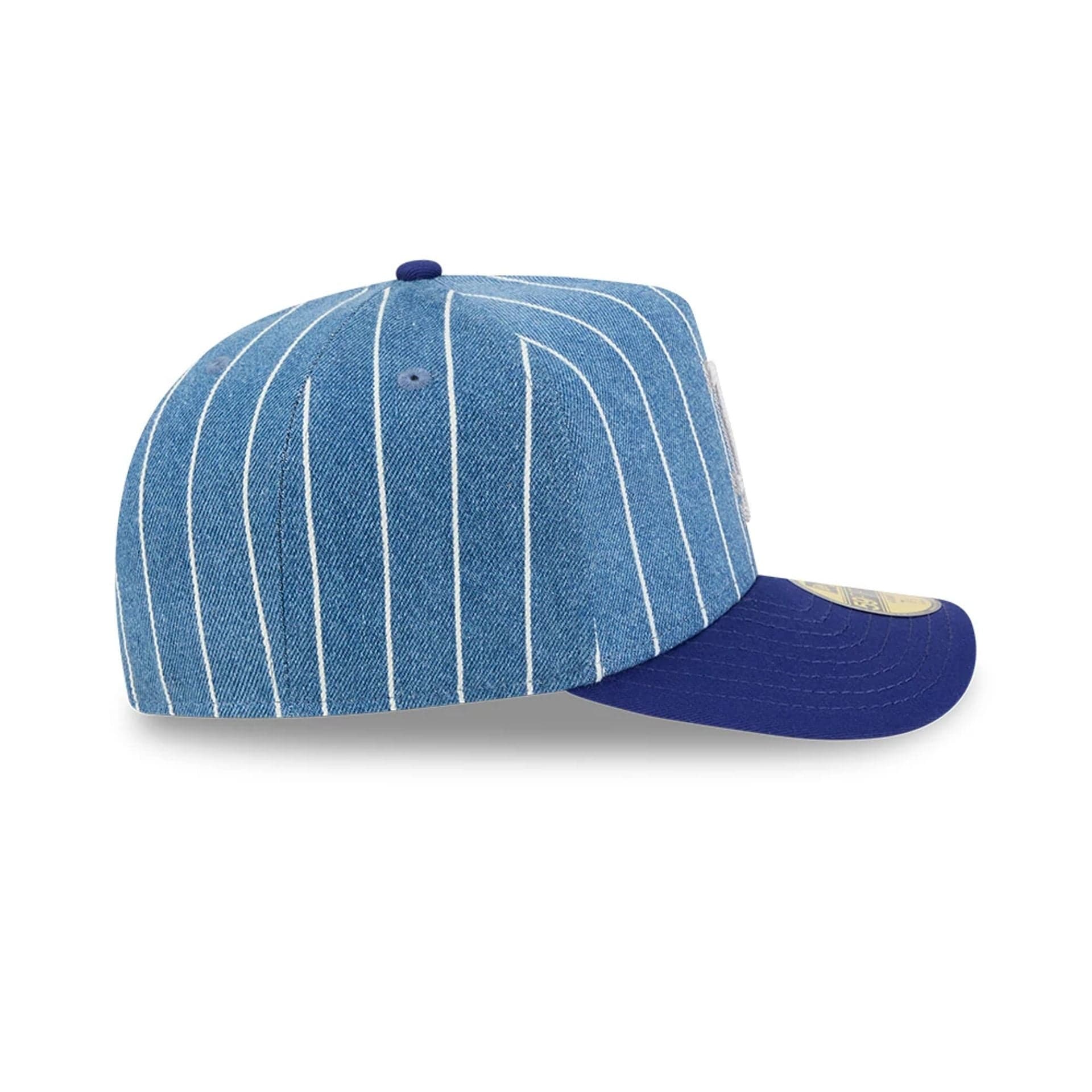 LA Dodgers MLB Parallel Dark Blue 59FIFTY A-Frame Fitted Cap - Image 7
