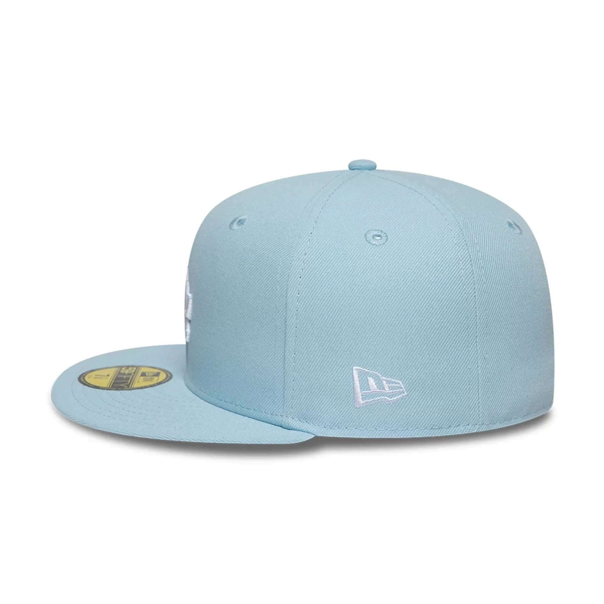 LA Dodgers MLB Pastel Blue 59FIFTY Fitted Cap - Image 4