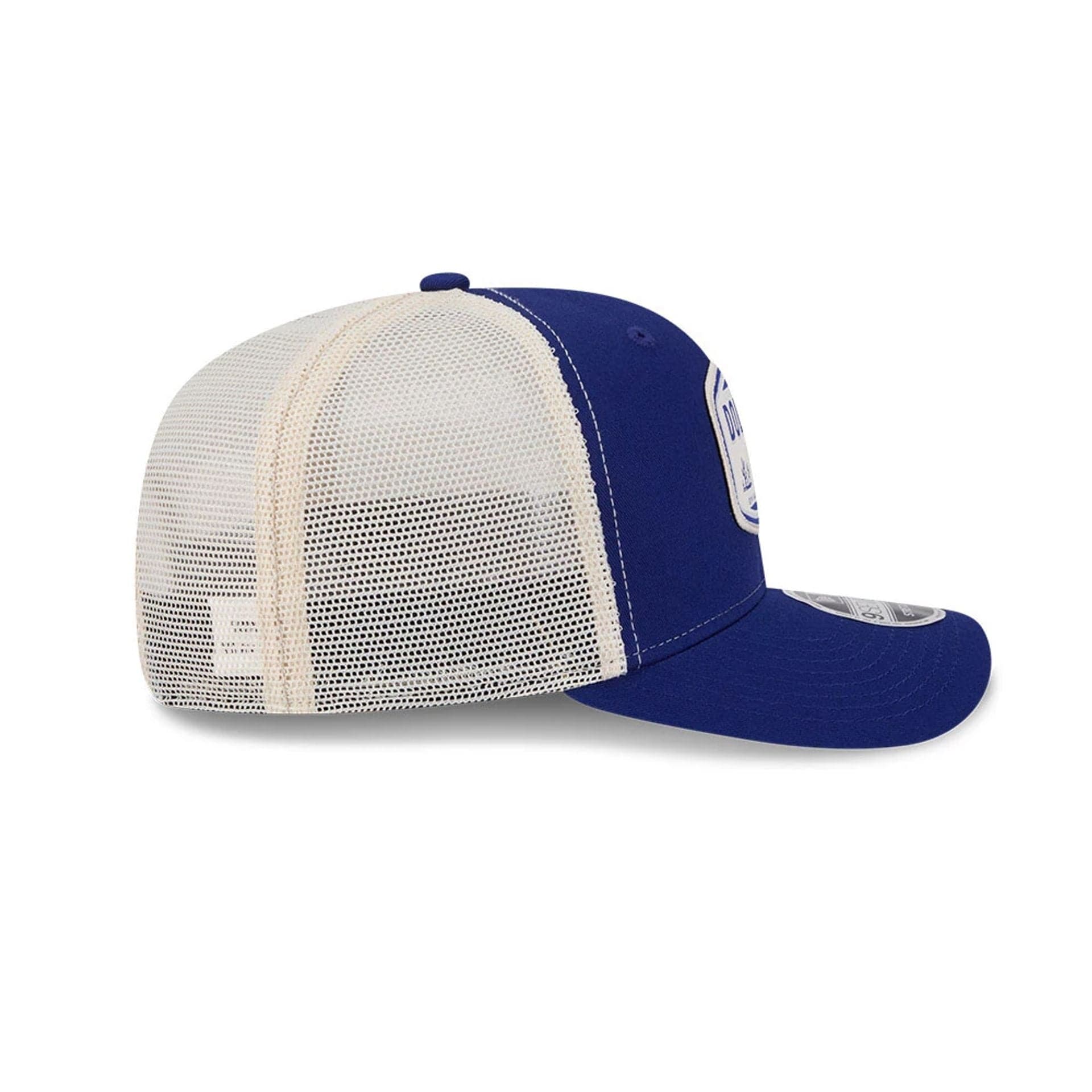 LA Dodgers MLB Patch Dark Blue 9SEVENTY Stretch Snap Adjustable Cap - Image 6
