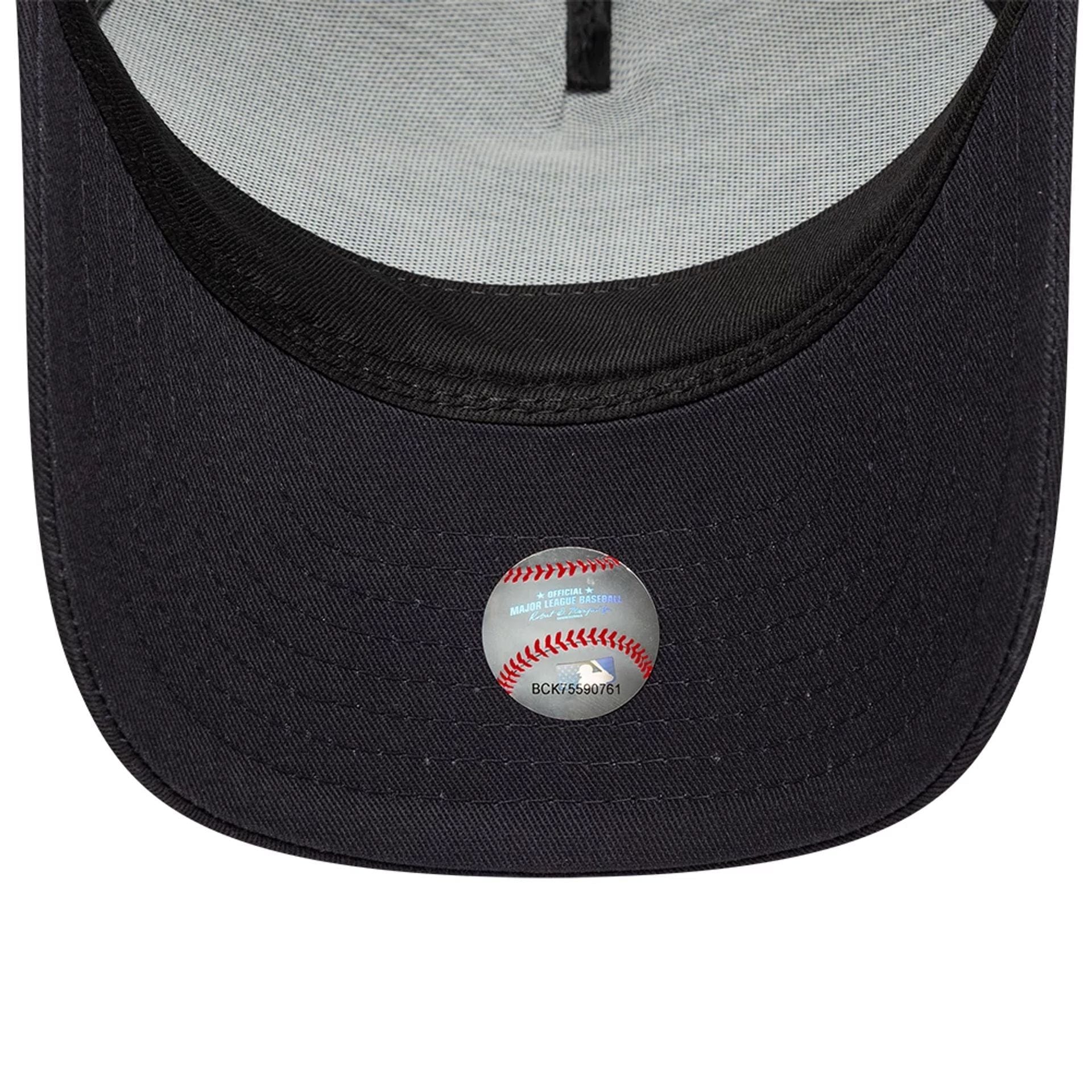 LA Dodgers MLB Patch Navy 9FORTY M-Crown A-Frame Trucker Adjustable Cap - Image 5