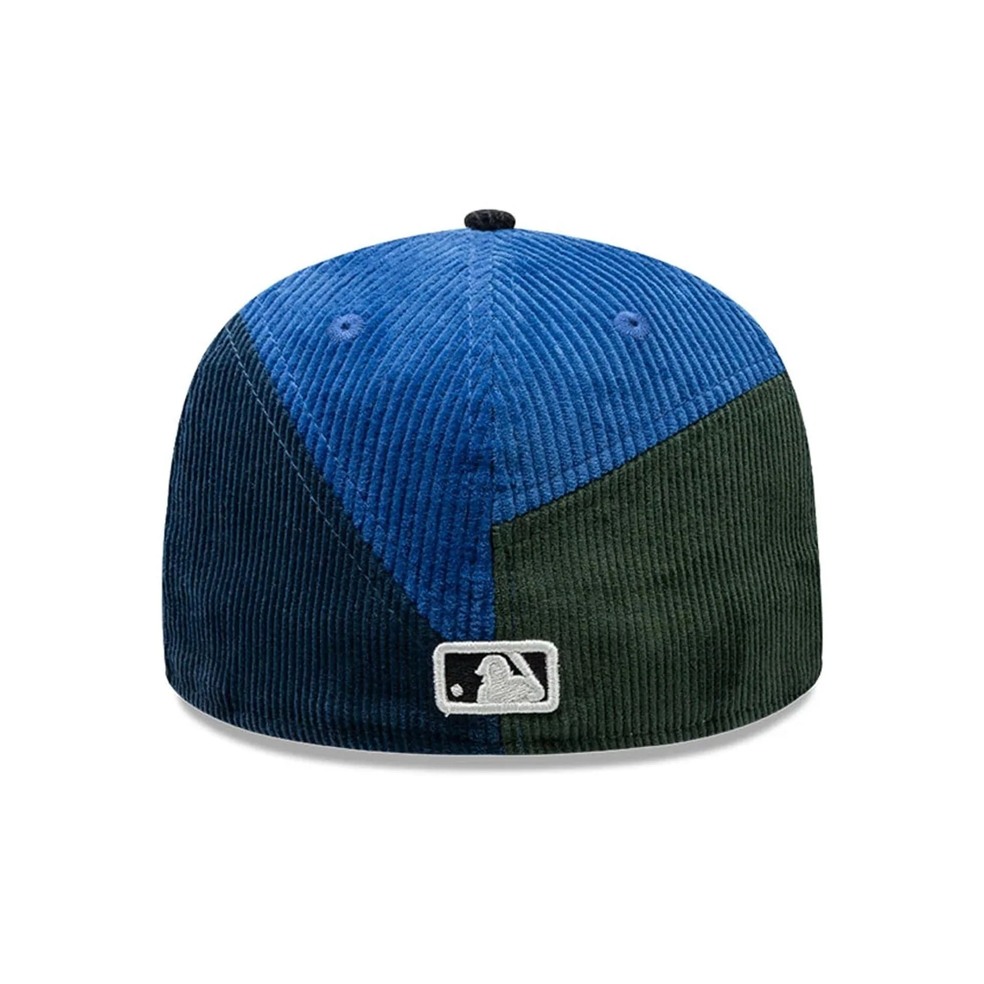 LA Dodgers MLB Patchwork Dark Blue 59FIFTY Fitted Cap - Image 6