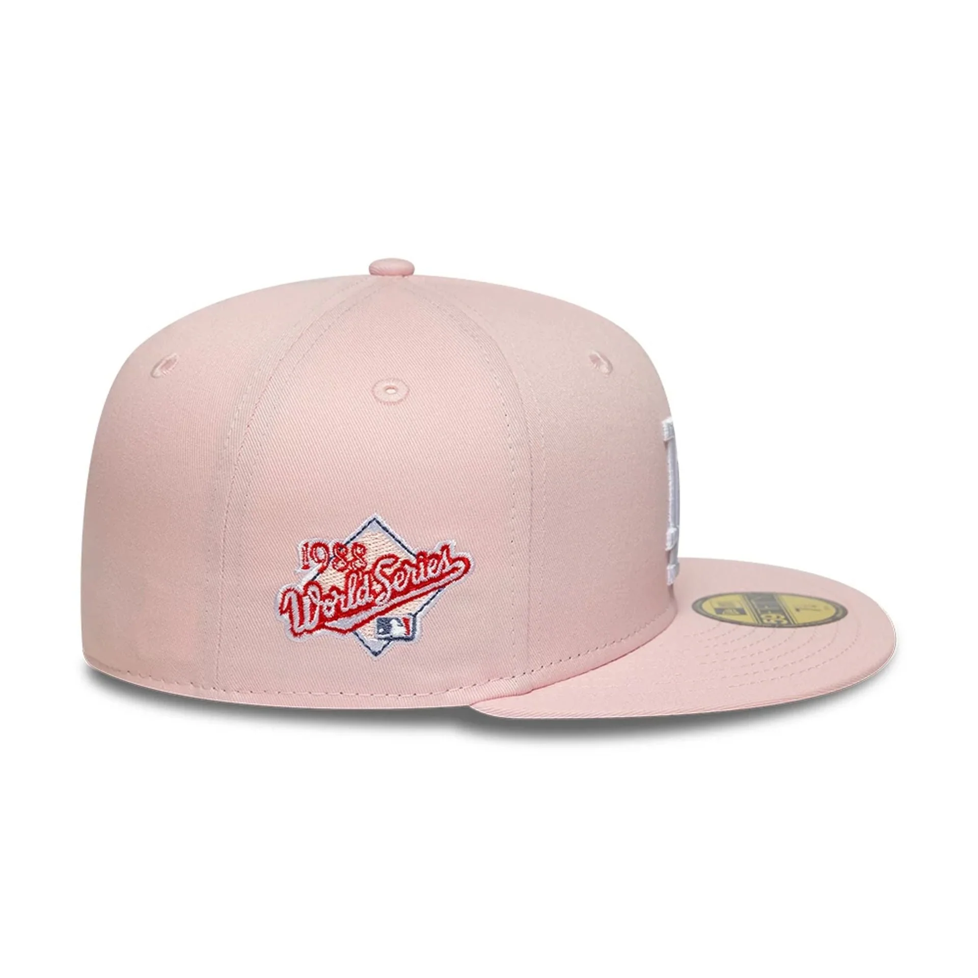 LA Dodgers MLB Pink 59FIFTY Fitted Cap - Image 5