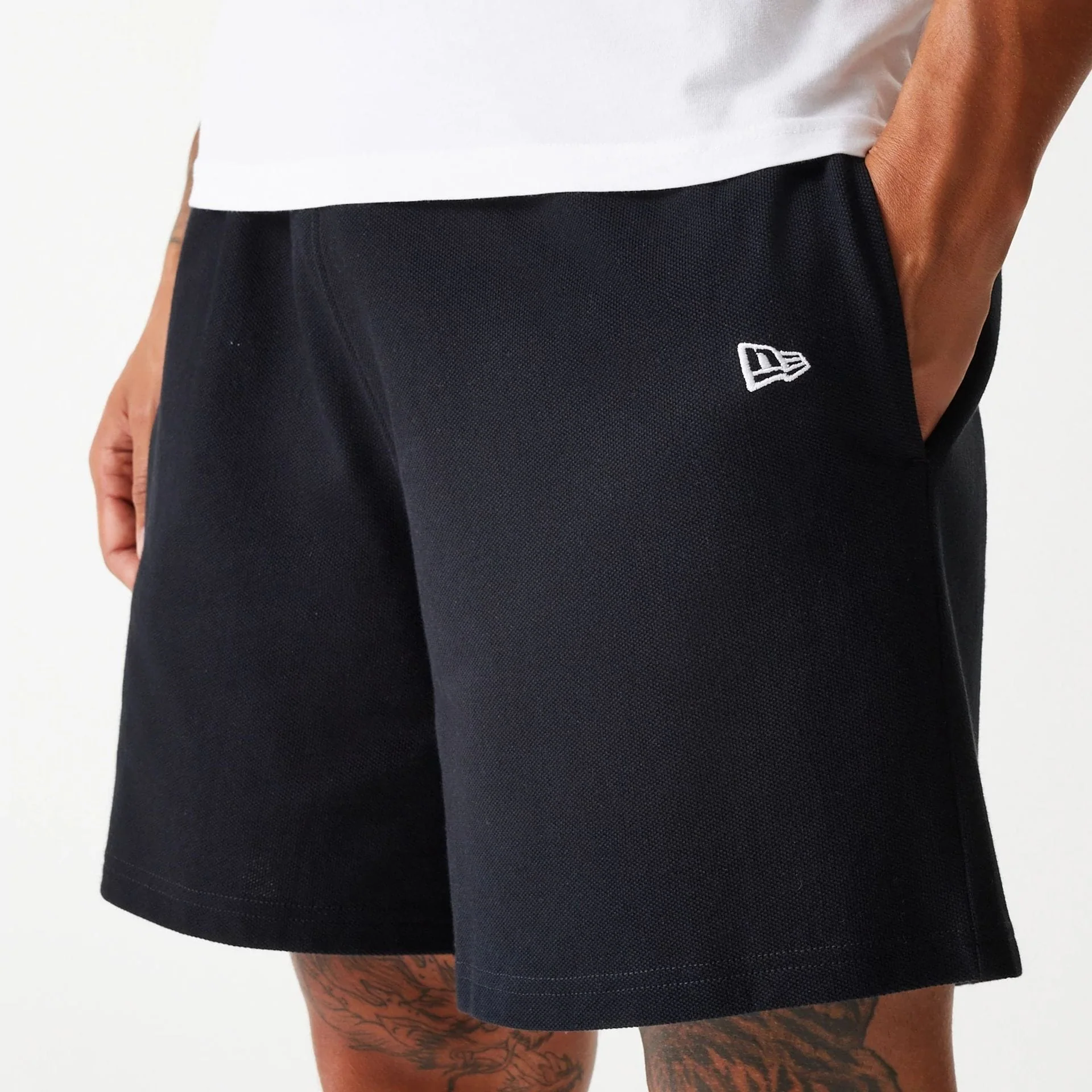 LA Dodgers MLB Pique Black Shorts - Image 3