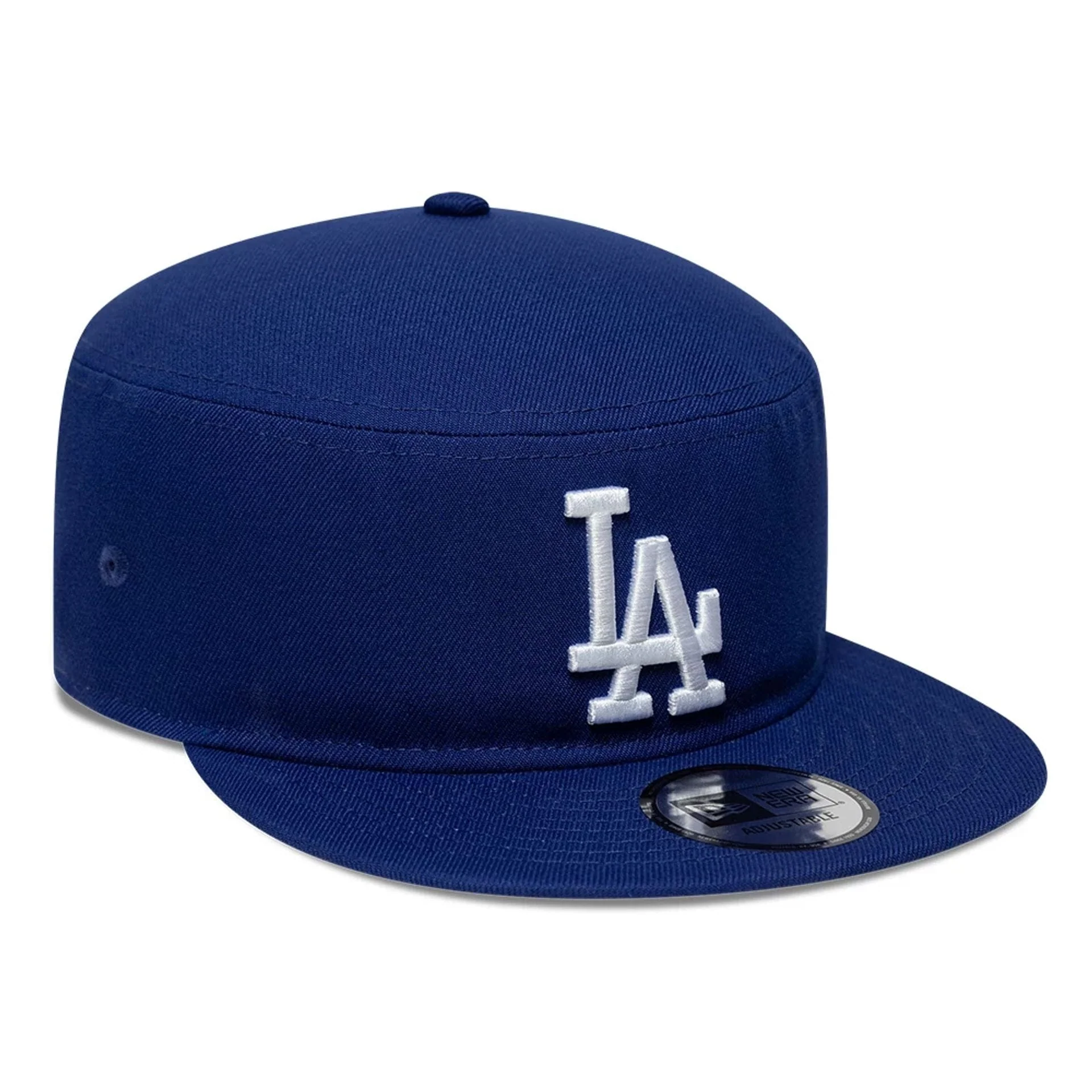 LA Dodgers MLB Poly Dark Blue Pillbox Adjustable Cap - Image 3