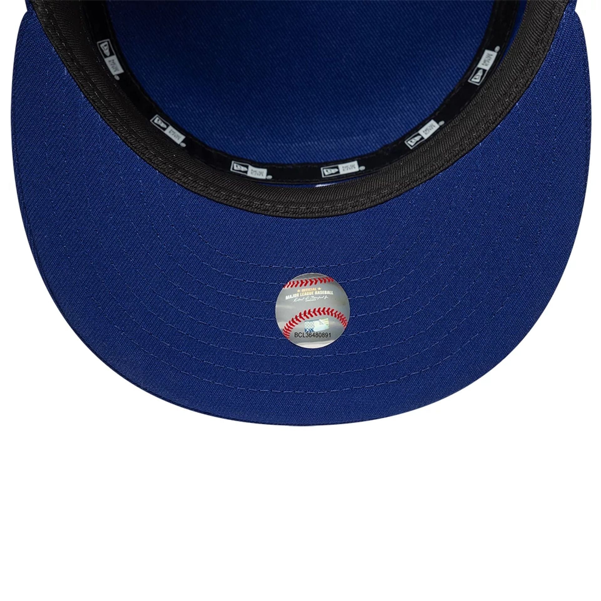 LA Dodgers MLB Poly Dark Blue Pillbox Adjustable Cap - Image 7