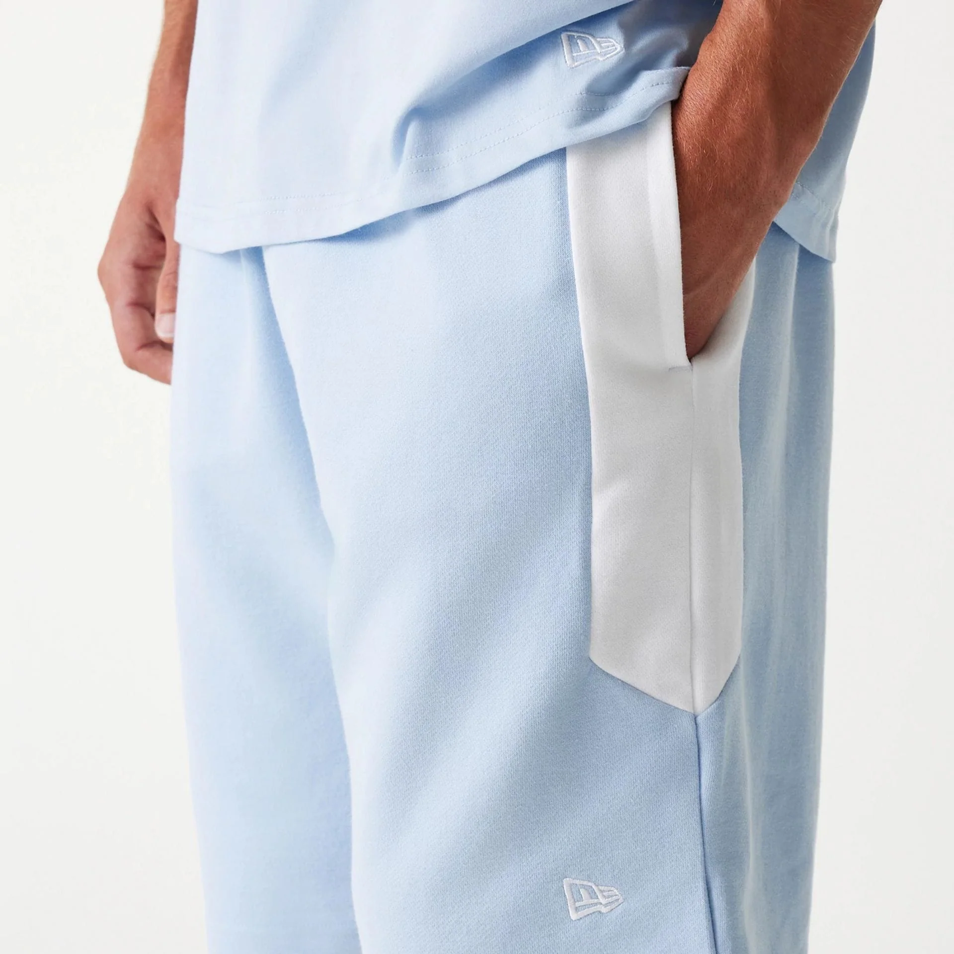 LA Dodgers MLB Raglan Pastel Blue Shorts - Image 4
