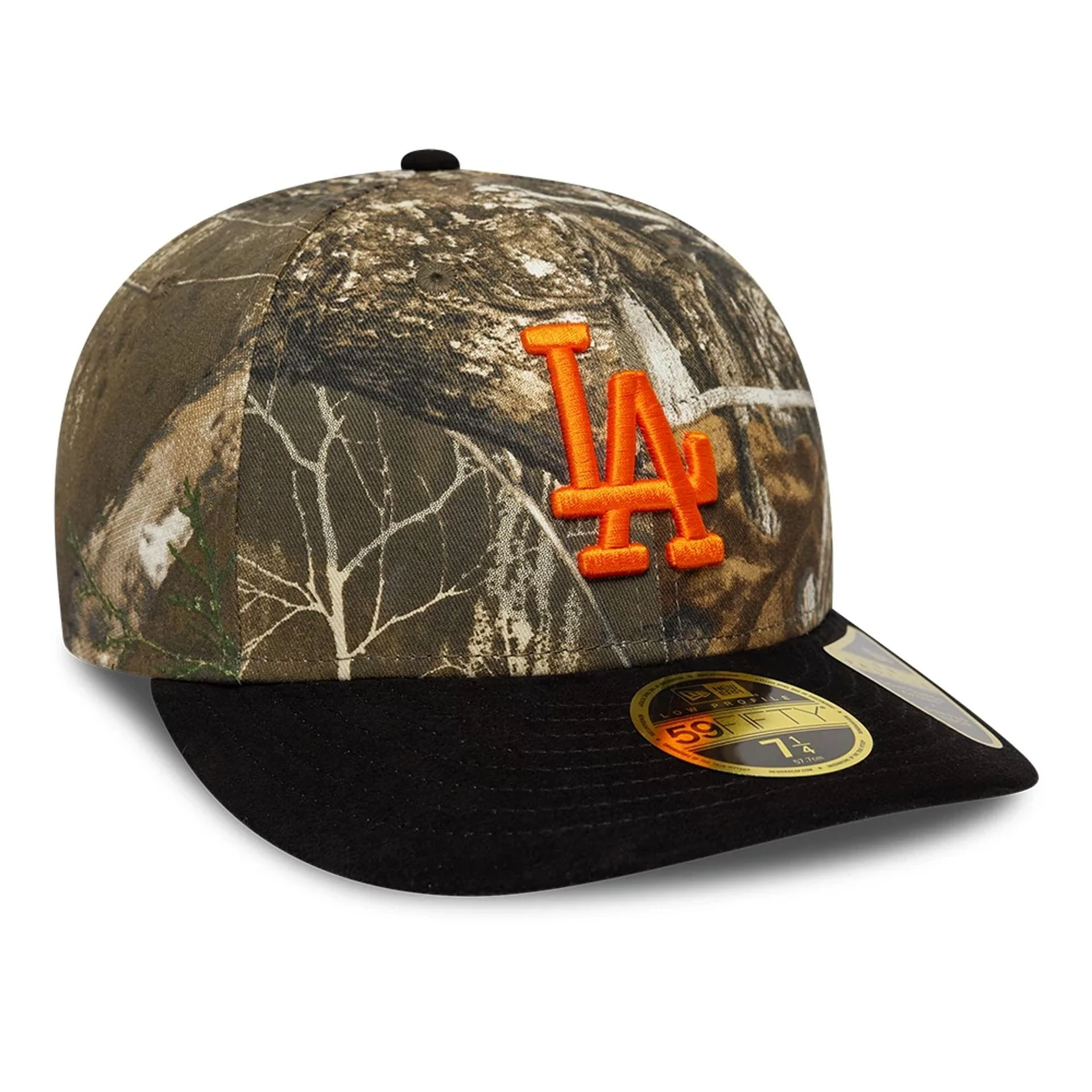 LA Dodgers MLB Realtree Assorted Print Low Profile 59FIFTY Fitted Cap - Image 3