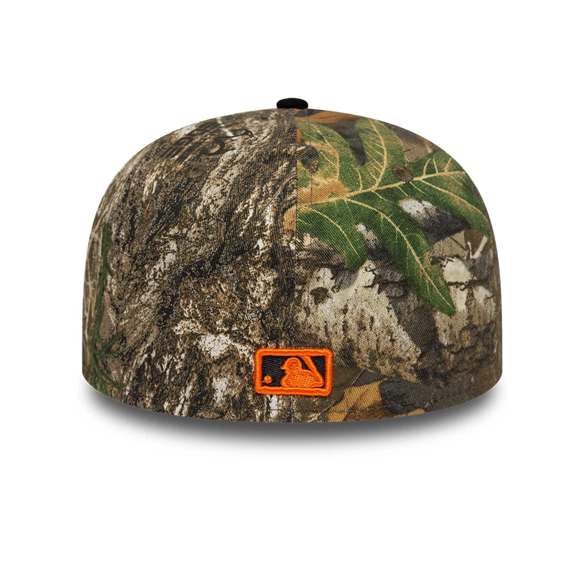 LA Dodgers MLB Realtree Assorted Print Low Profile 59FIFTY Fitted Cap - Image 4