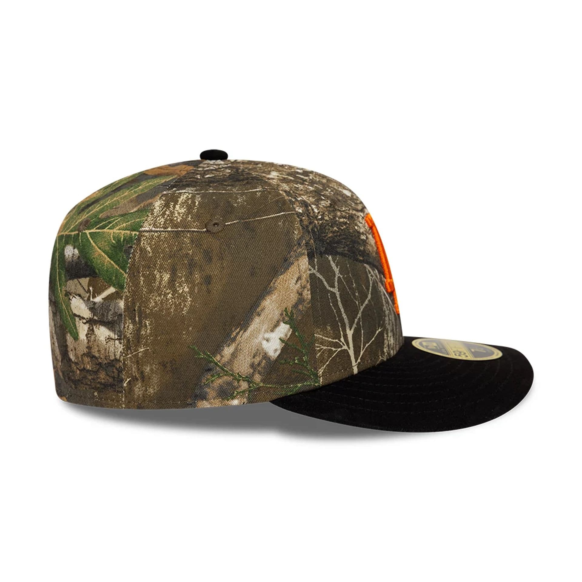 LA Dodgers MLB Realtree Assorted Print Low Profile 59FIFTY Fitted Cap - Image 6