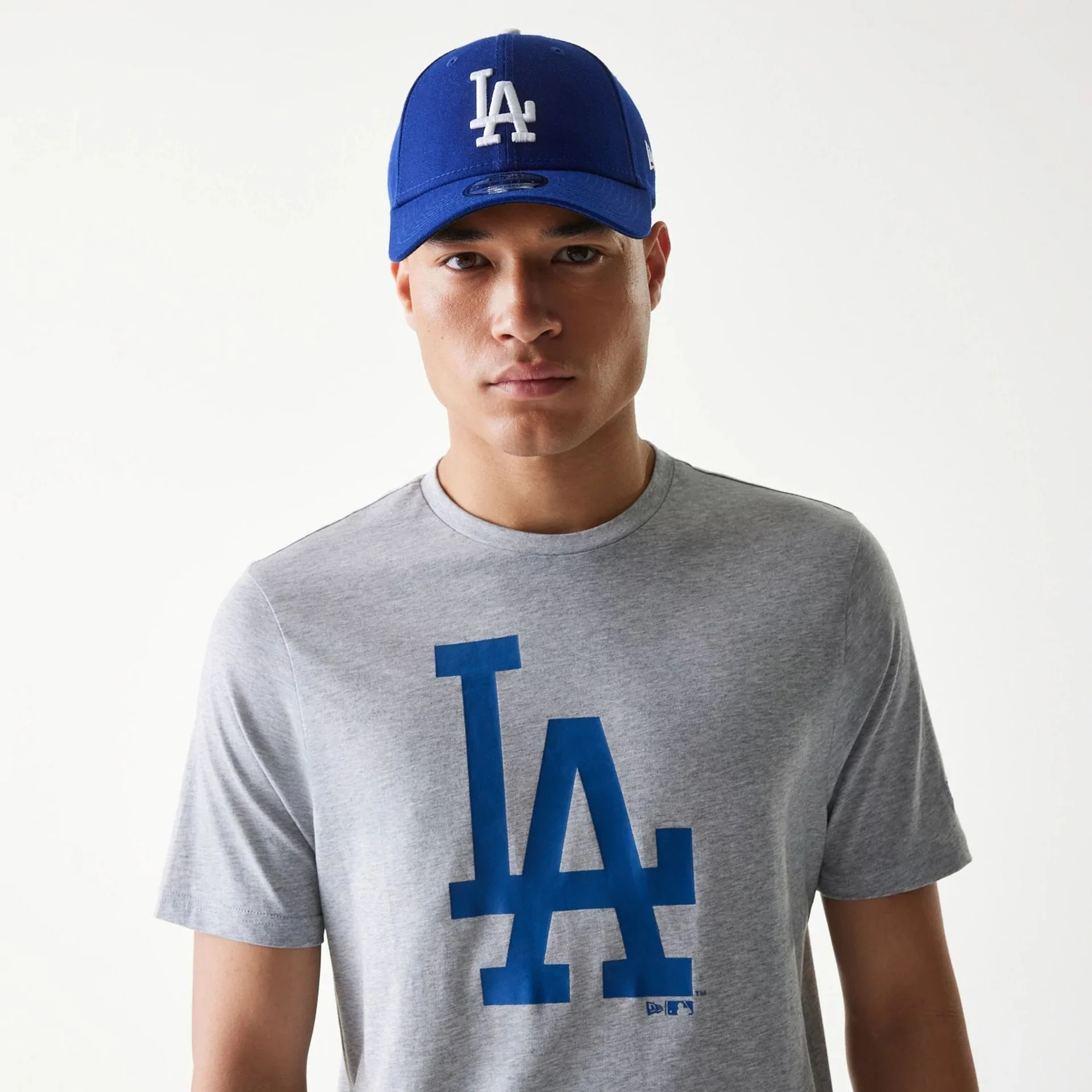LA Dodgers MLB Regular Grey T-Shirt - Image 2