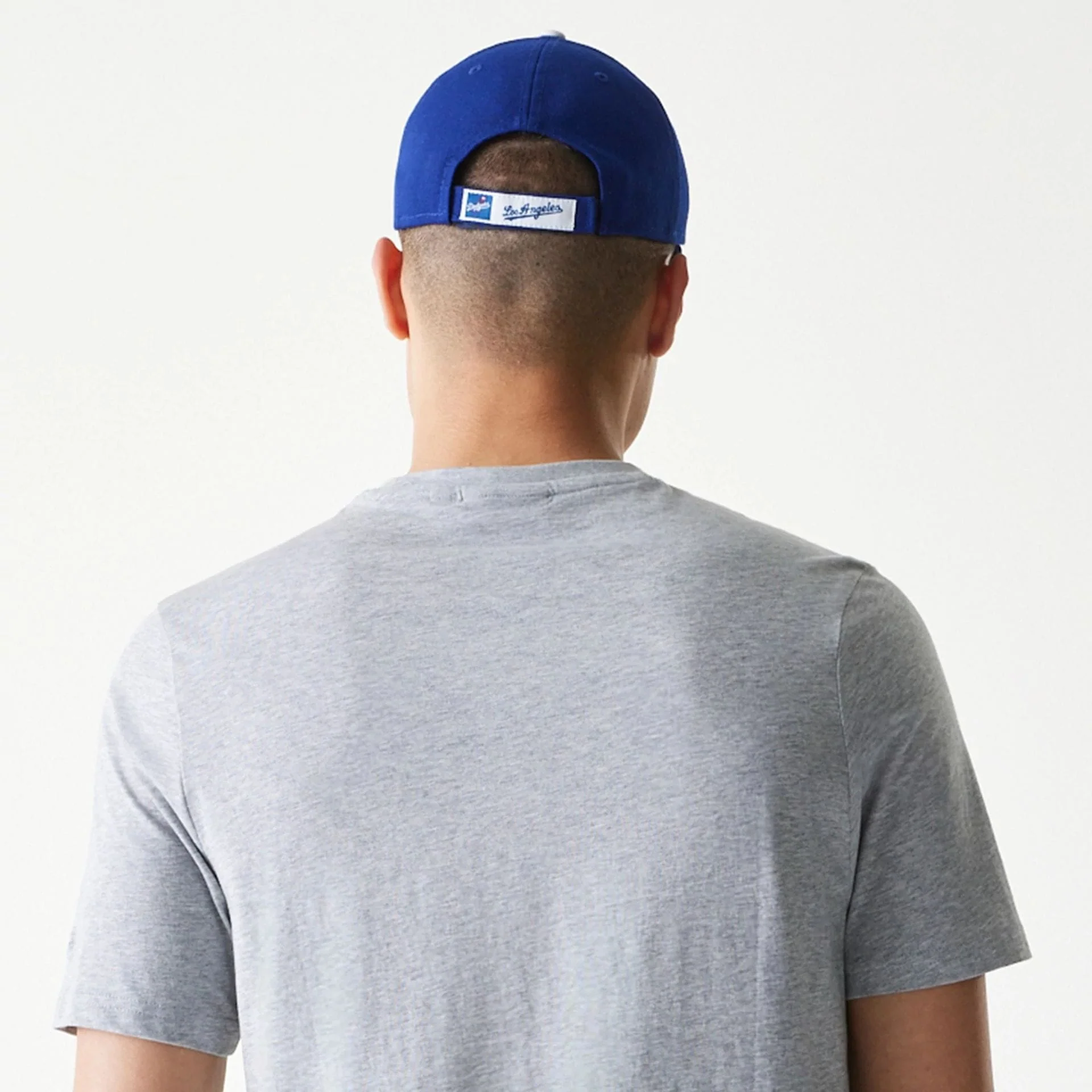 LA Dodgers MLB Regular Grey T-Shirt - Image 6