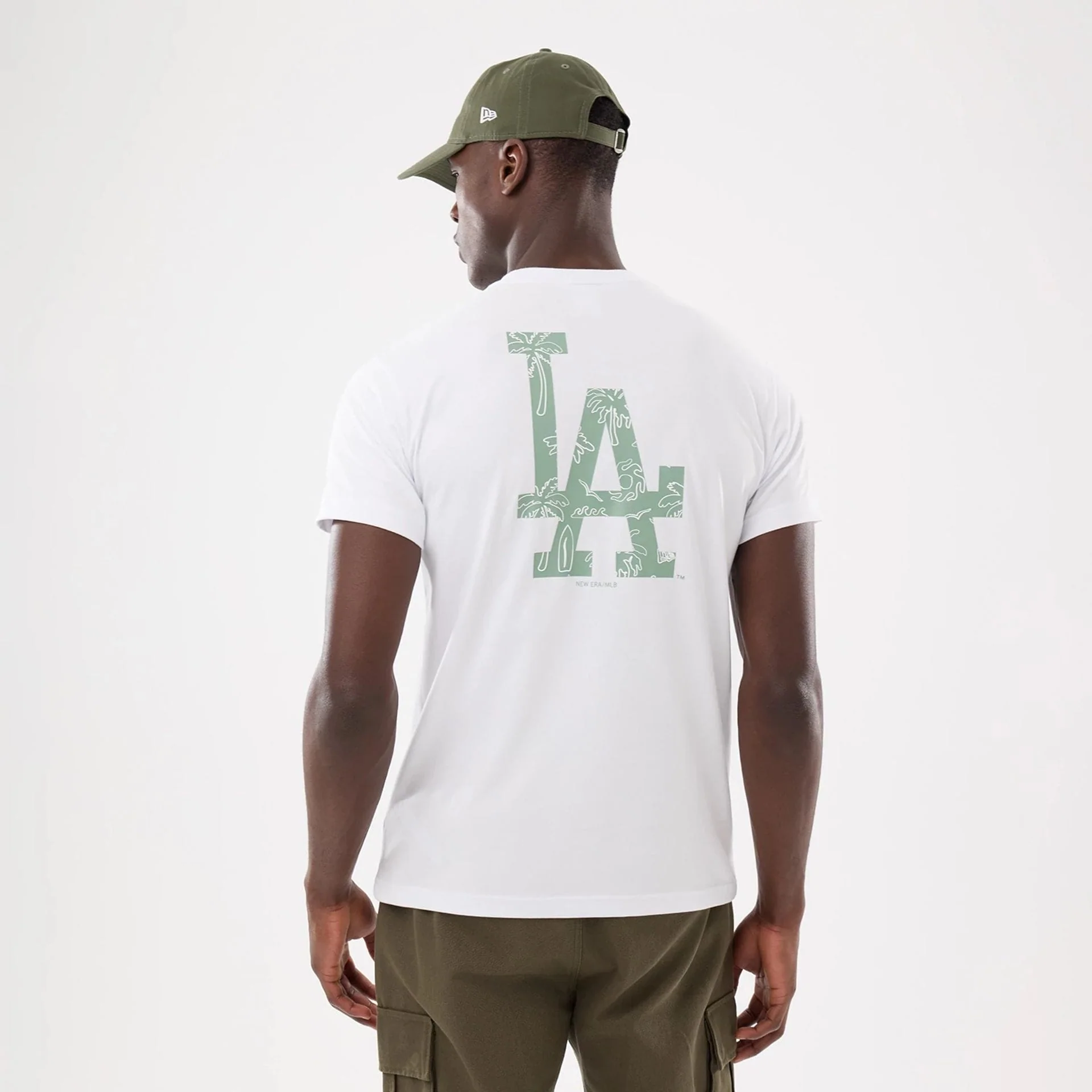 LA Dodgers MLB Resort White T-Shirt - Image 2